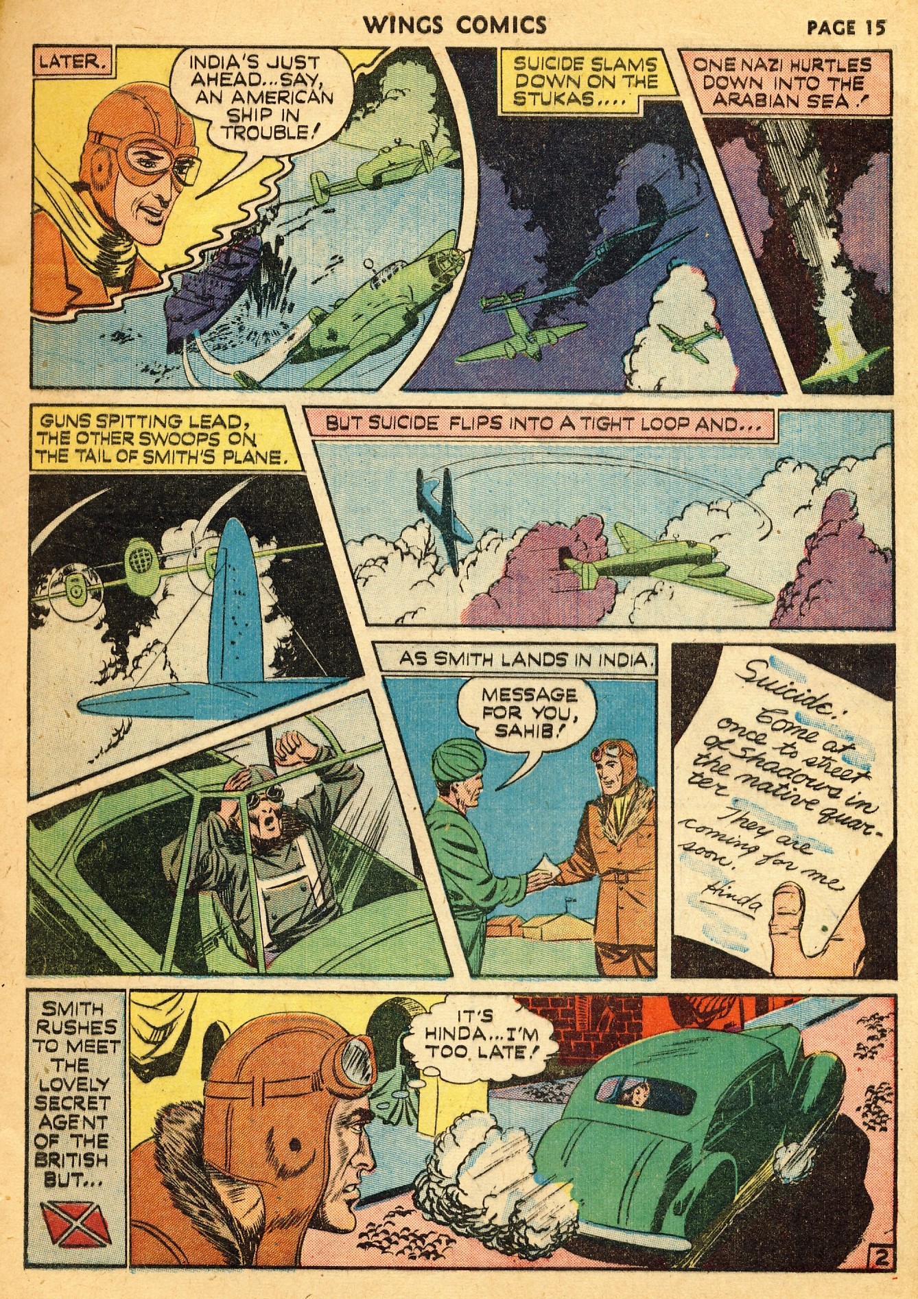 Read online Wings Comics comic -  Issue #14 - 18