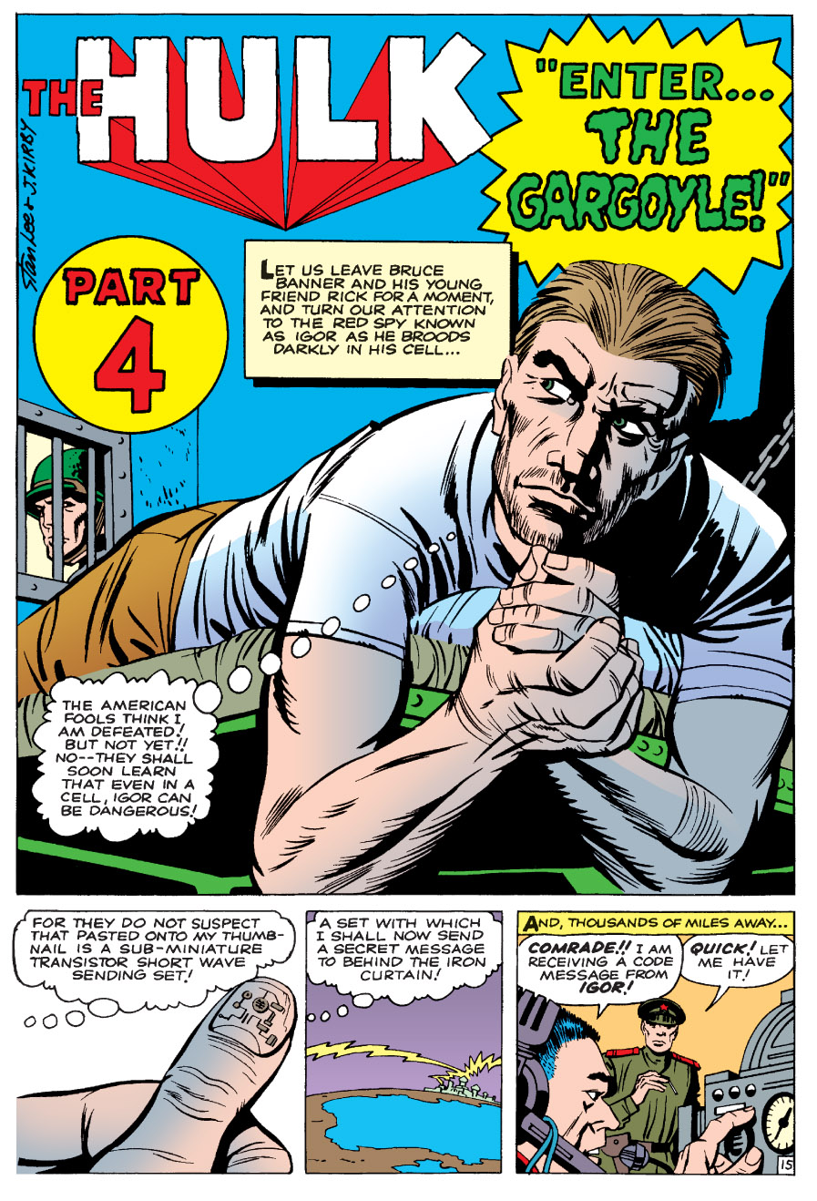 Read online Marvel Masterworks: The Incredible Hulk comic -  Issue # TPB 1 (Part 1) - 18