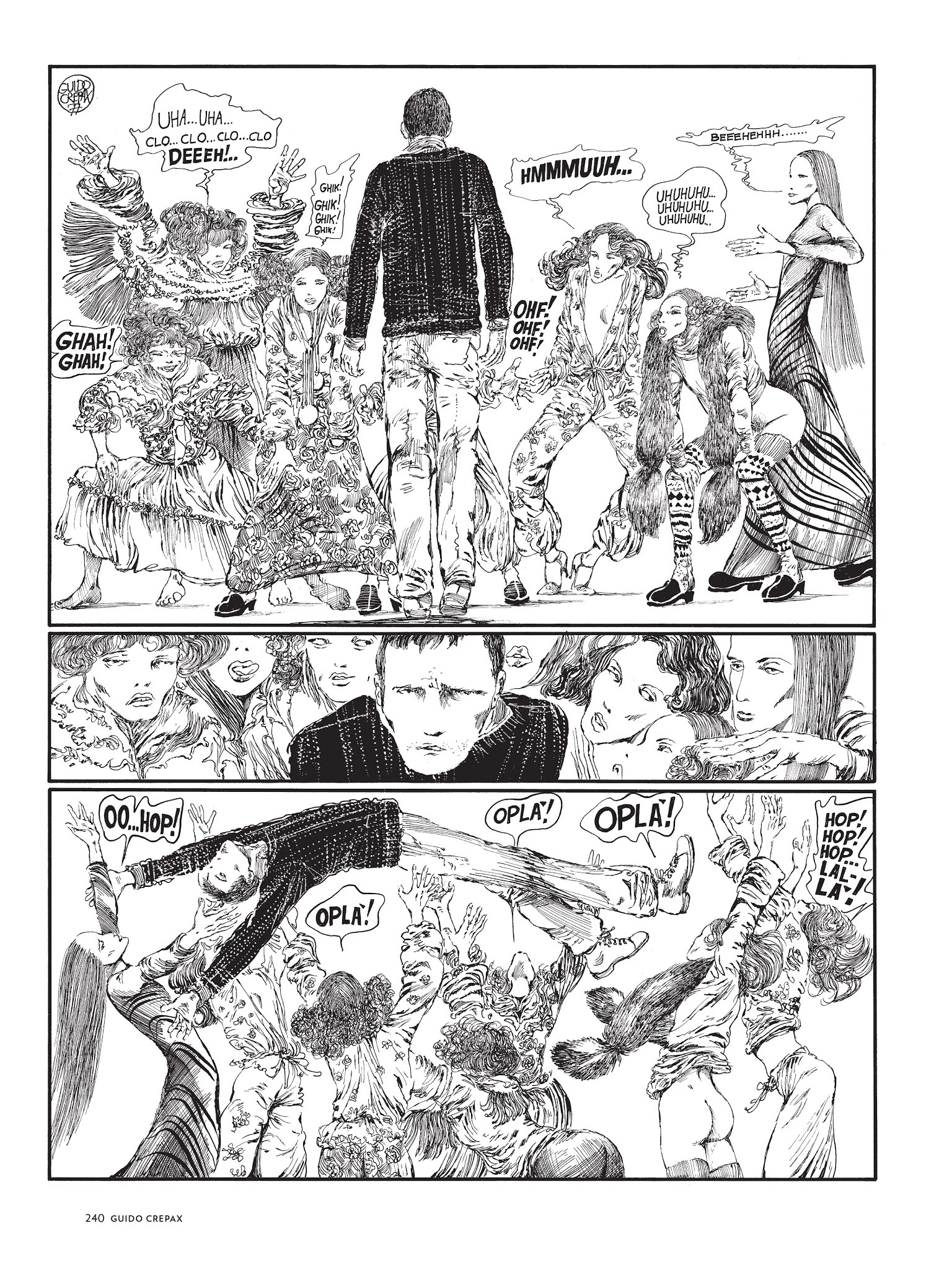 Read online The Complete Crepax comic -  Issue # TPB 3 - 229