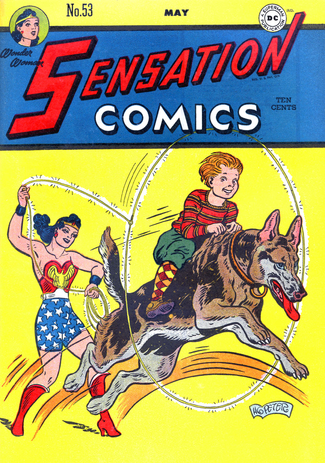 Read online Sensation (Mystery) Comics comic -  Issue #53 - 1