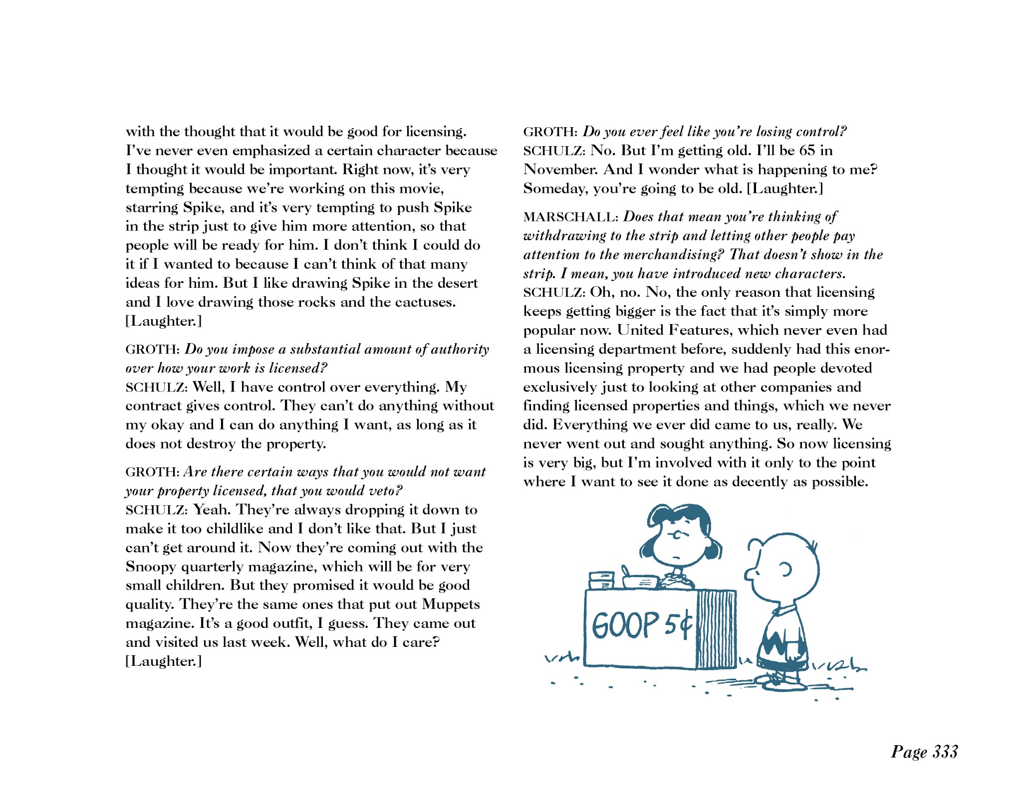 Read online The Complete Peanuts comic -  Issue # TPB 1 - 344