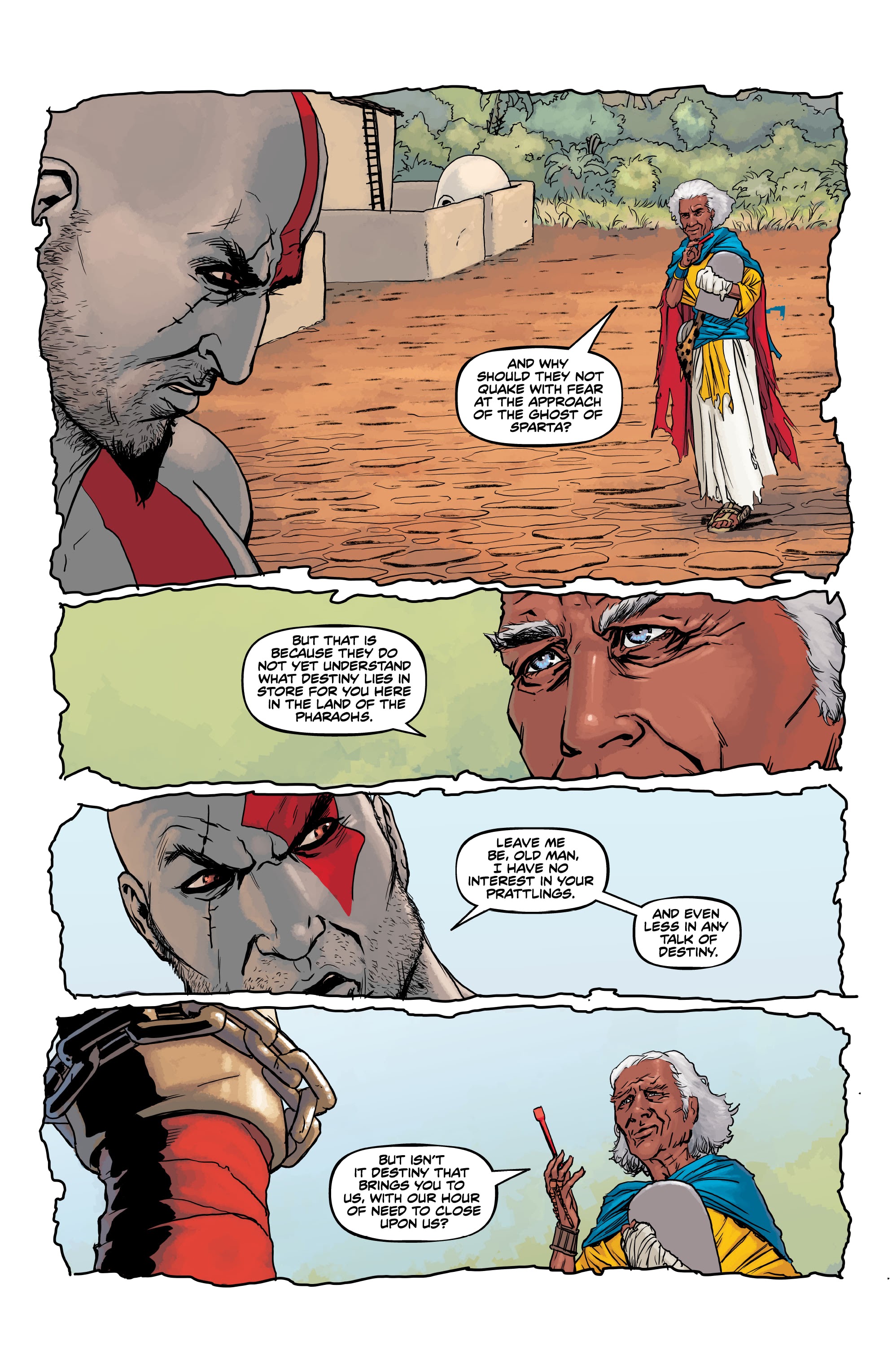 Read online God of War: Fallen God comic -  Issue #1 - 10