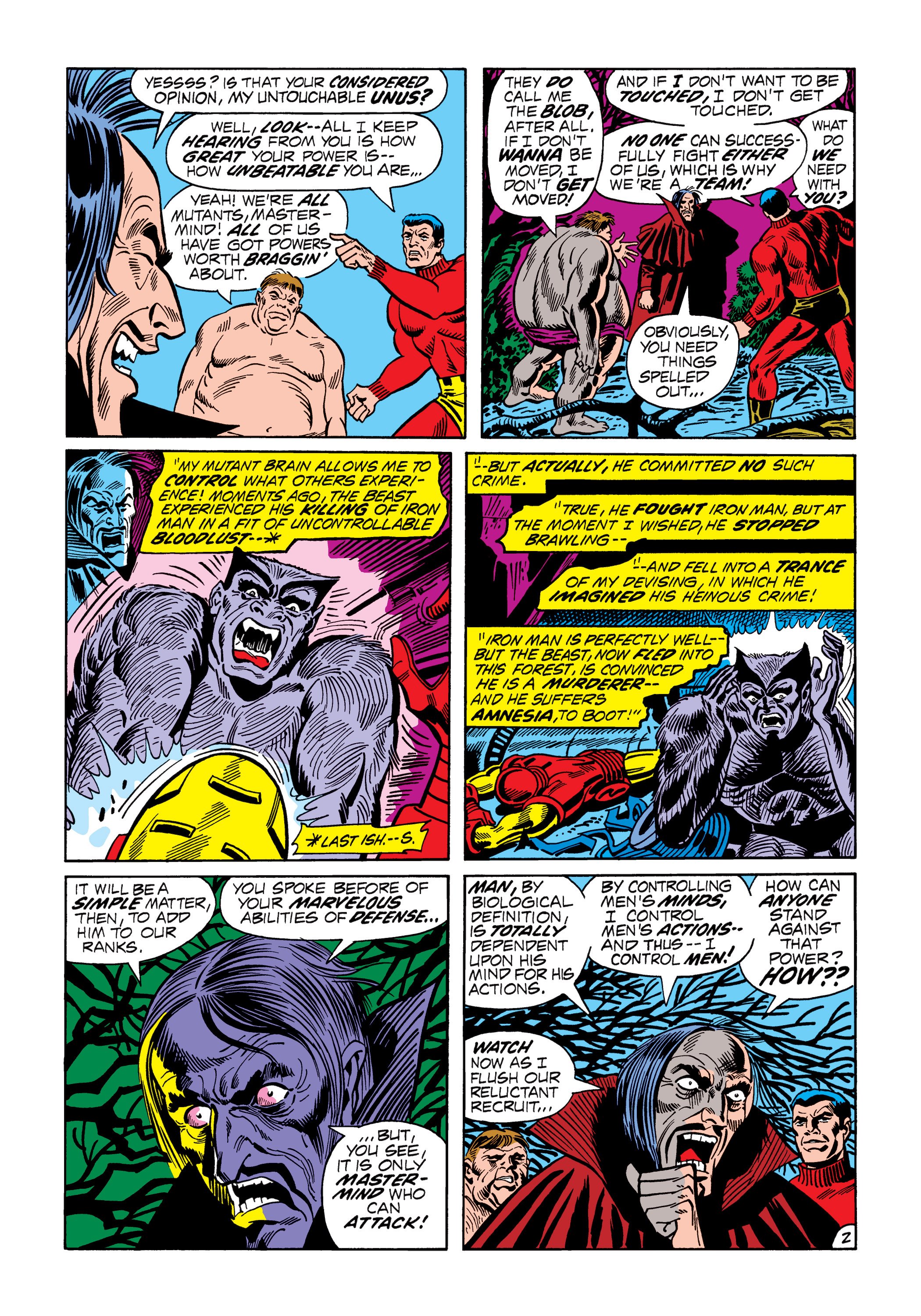 Read online Marvel Masterworks: The X-Men comic -  Issue # TPB 7 (Part 1) - 95