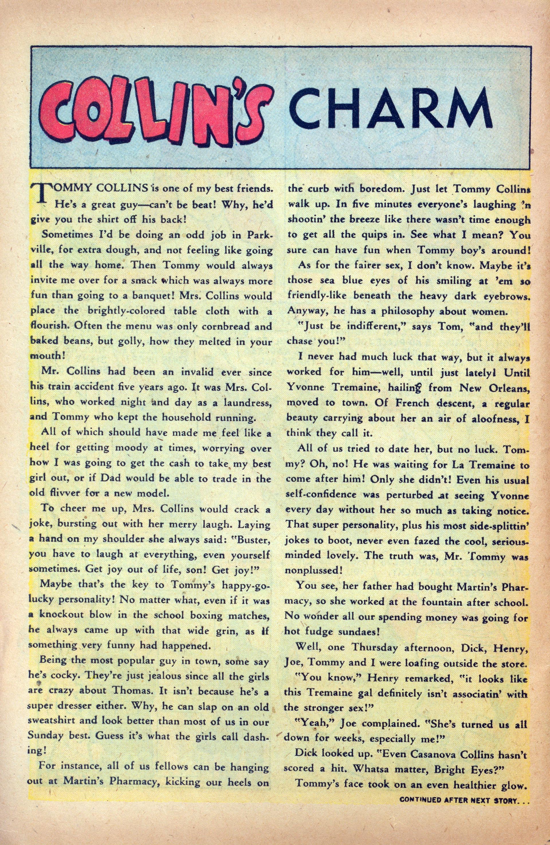 Read online Nellie The Nurse (1945) comic -  Issue #24 - 16