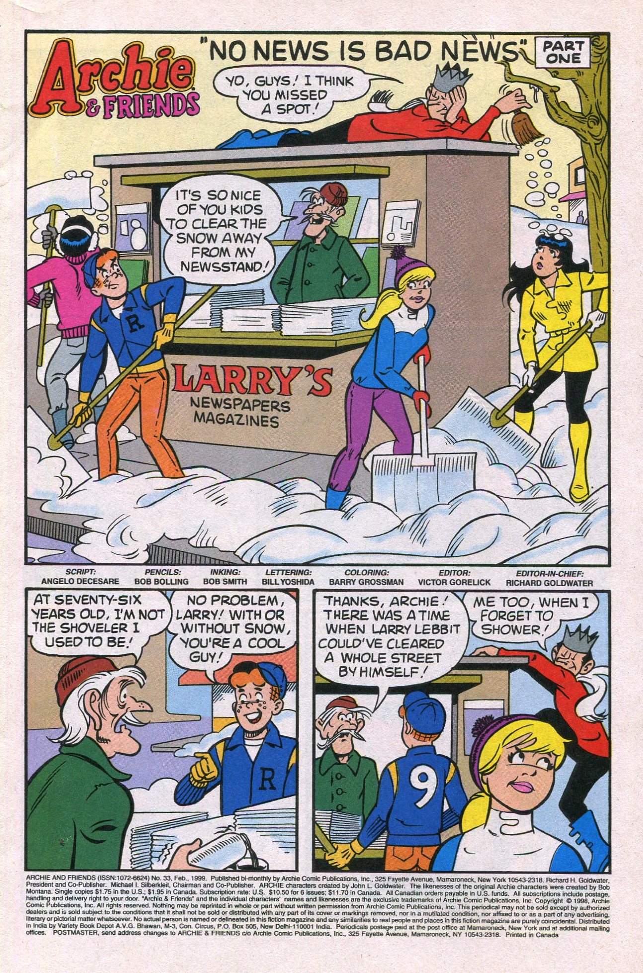 Read online Archie & Friends (1992) comic -  Issue #33 - 3