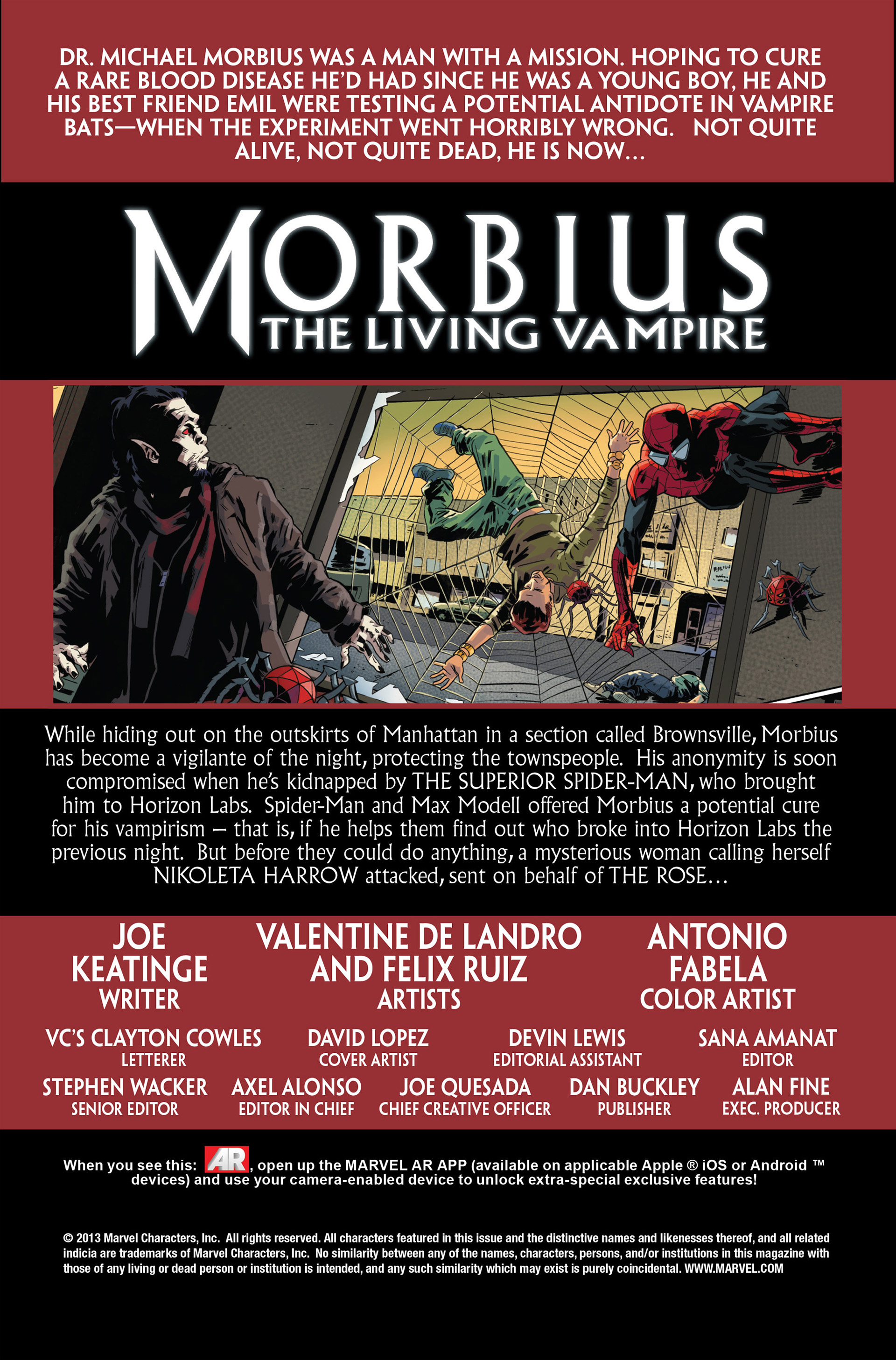 Read online Morbius: The Living Vampire comic -  Issue #7 - 2