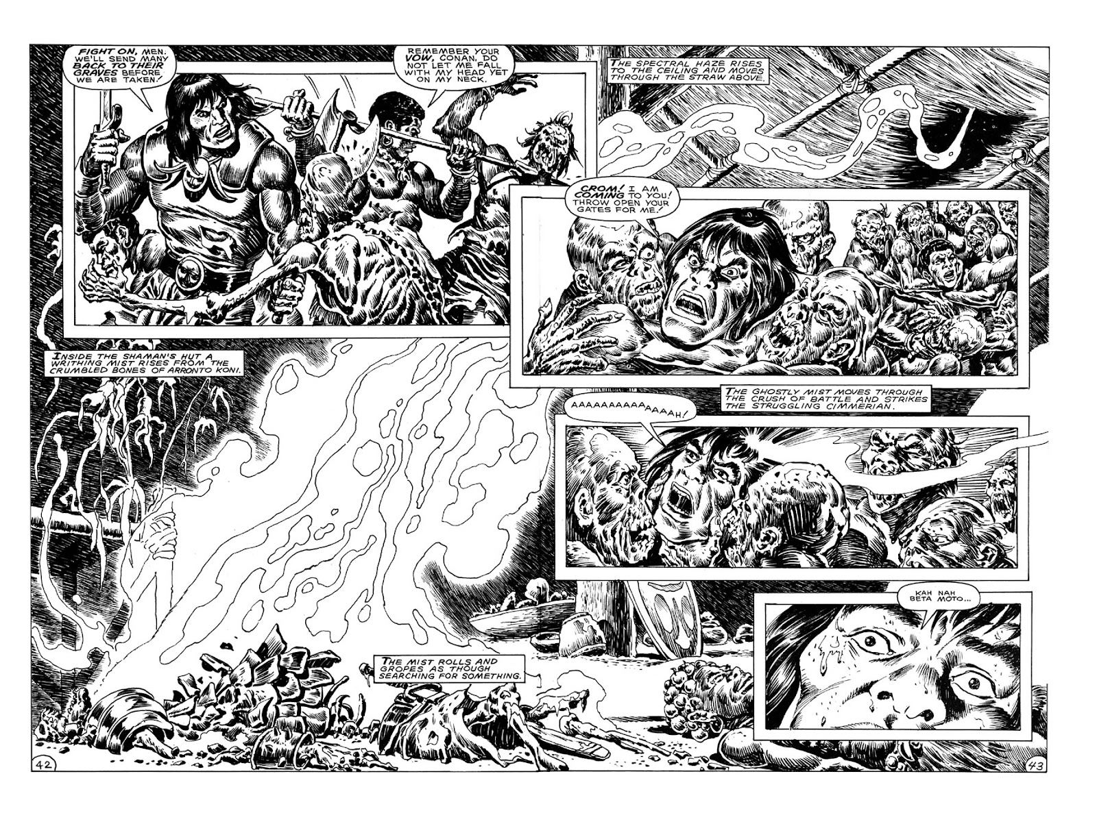The Savage Sword Of Conan issue 150 - Page 43