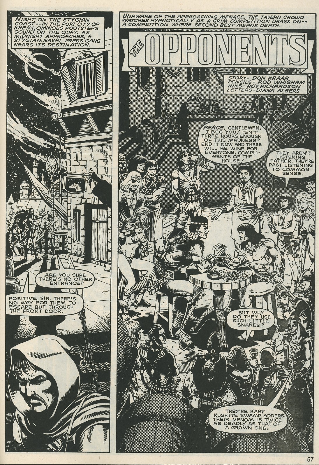 Read online The Savage Sword Of Conan comic -  Issue #117 - 55