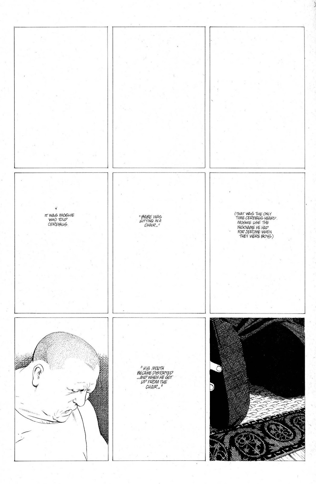 Cerebus Issue #279 #278 - English 3 Cerebus Issue #279 #278 - English 3