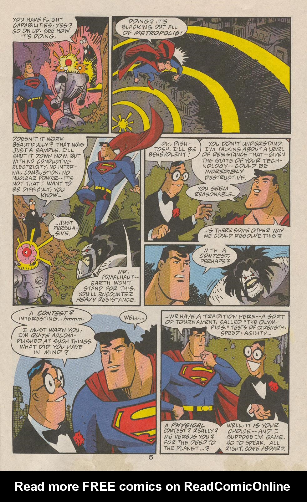 Superman Adventures Issue #56 #59 - English 9