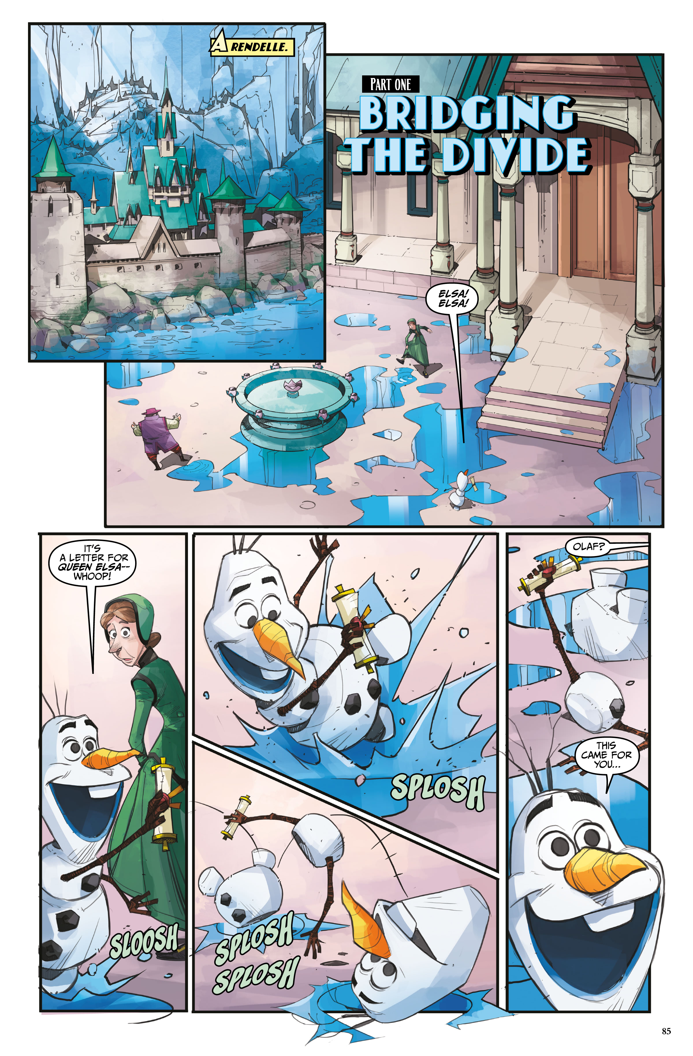Read online Disney Frozen Library Edition comic -  Issue # TPB (Part 1) - 87