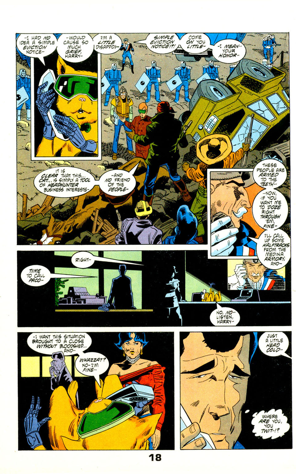 Read online American Flagg! comic -  Issue #29 - 21