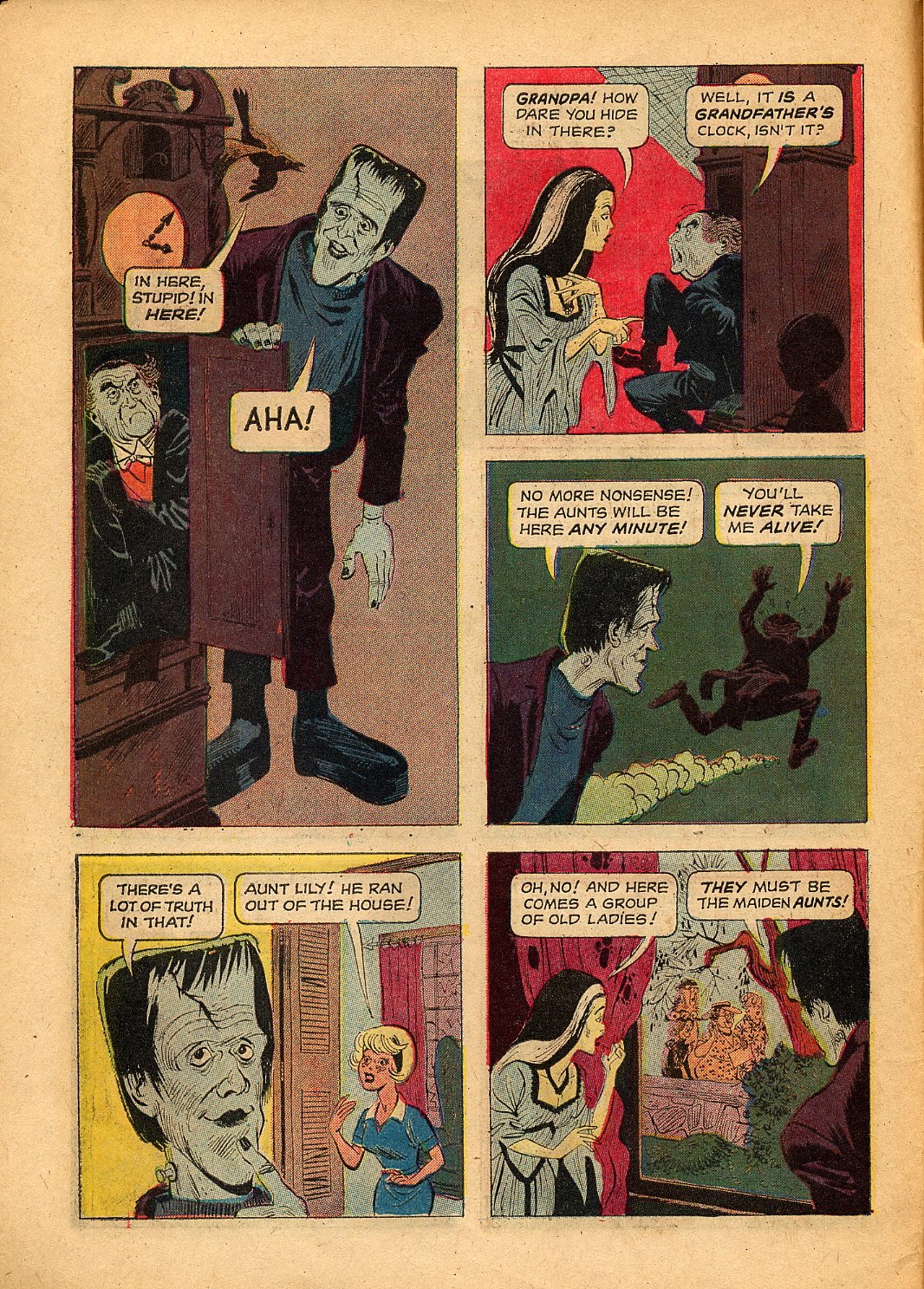 Read online The Munsters comic -  Issue #5 - 6