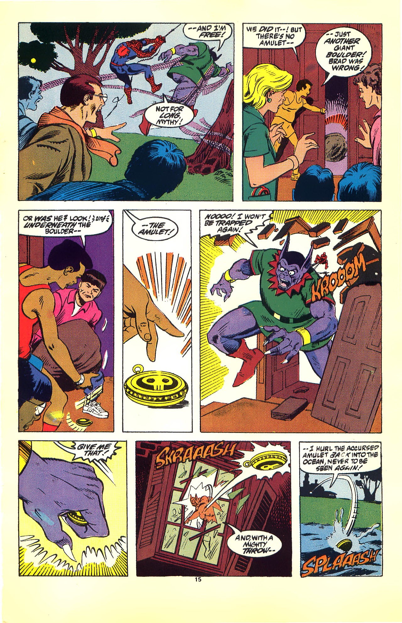 Read online Spider-Man Battles The Myth Monster comic -  Issue # Full - 17