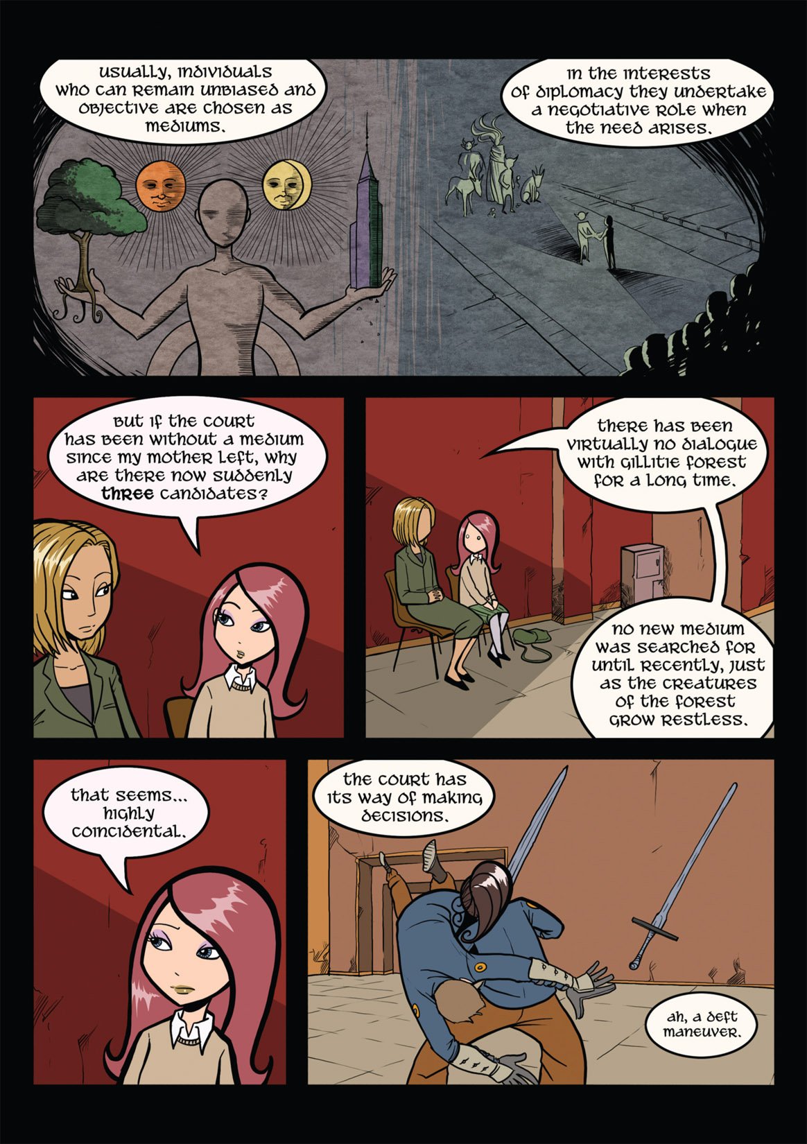 Read online Gunnerkrigg Court comic -  Issue # TPB 2 (Part 1) - 77