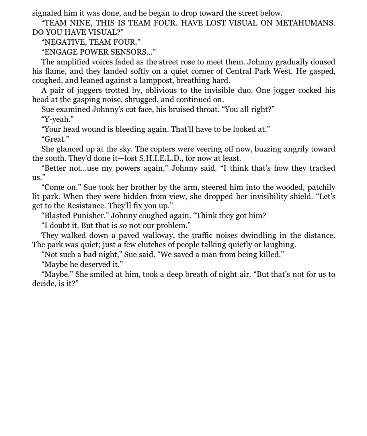 Read online Civil War Prose Novel comic -  Issue # TPB (Part 2) - 38