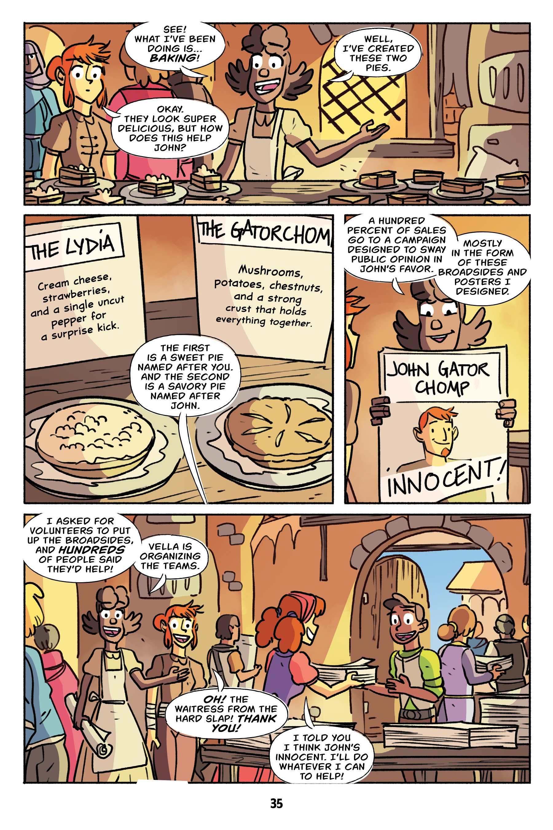 Read online Wrassle Castle comic -  Issue #3 - 36