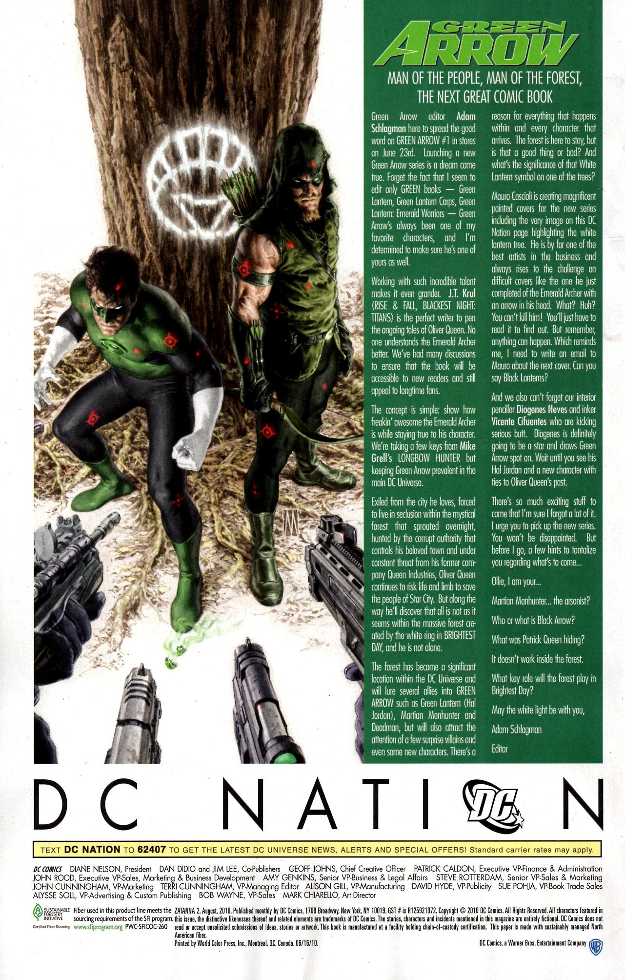 Read online Zatanna (2010) comic -  Issue #2 - 34