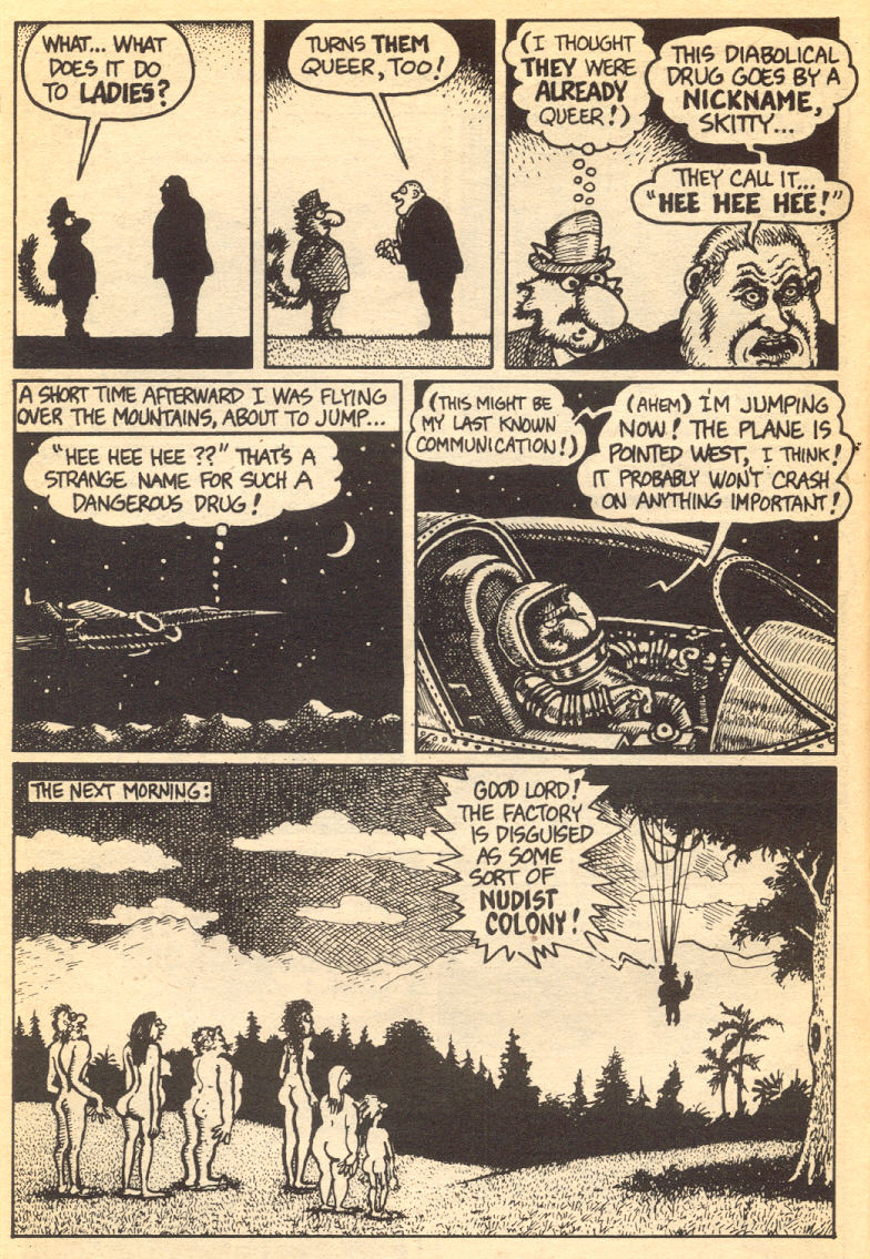 Read online Adventures of Fat Freddy's Cat comic -  Issue #1 - 8