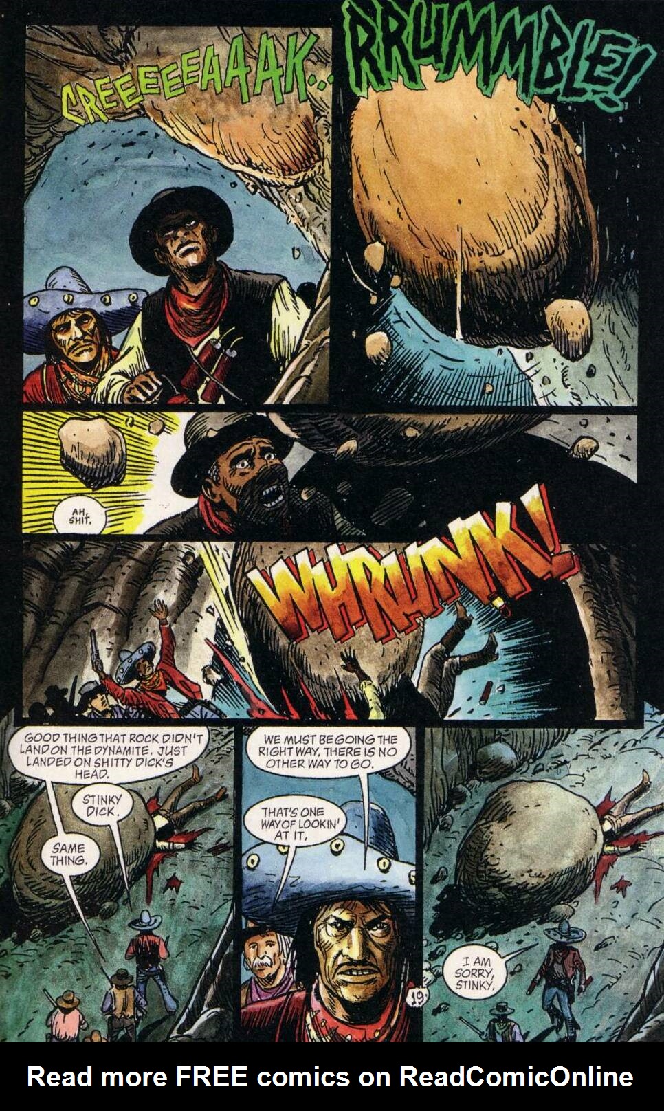 Read online Jonah Hex: Riders of the Worm and Such comic -  Issue #5 - 21