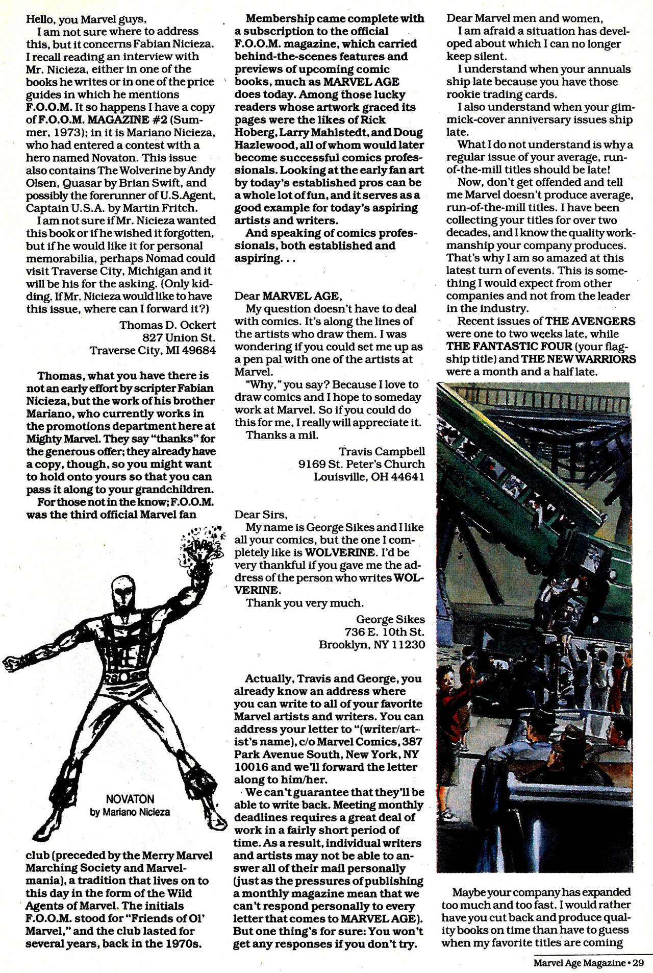 Read online Marvel Age comic -  Issue #130 - 31