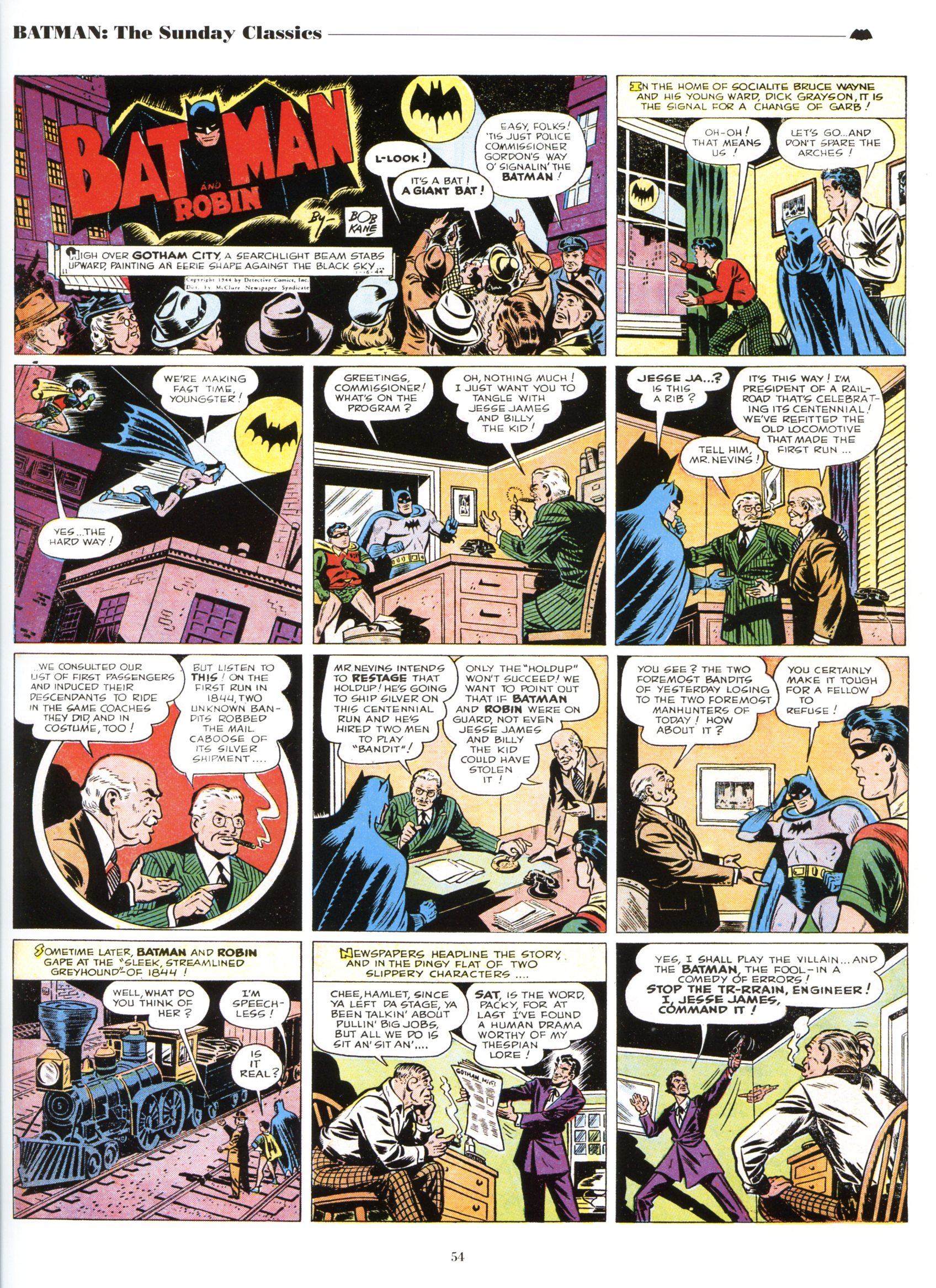 Read online Batman: The Sunday Classics comic -  Issue # TPB - 60