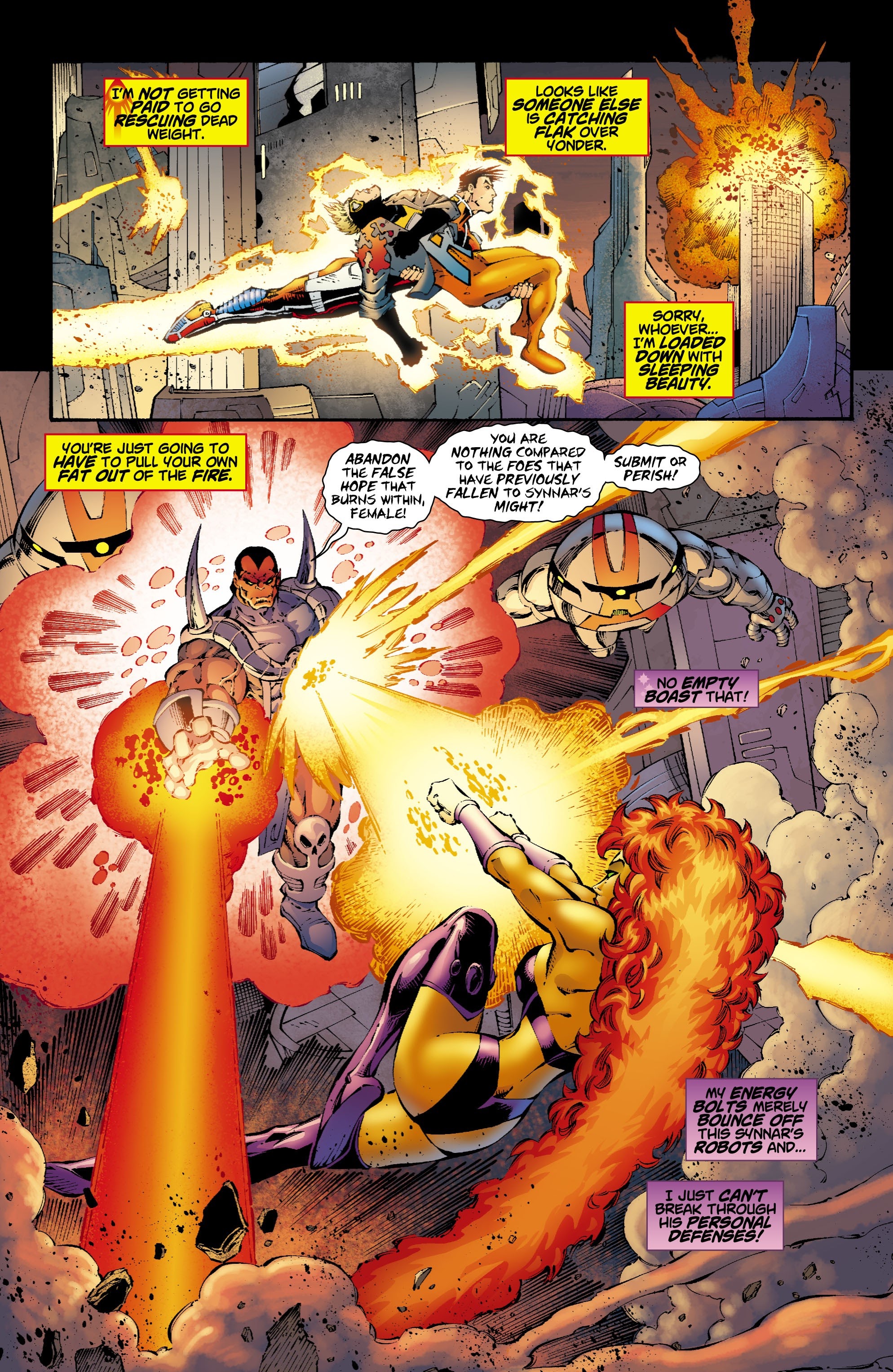 Read online Rann/Thanagar Holy War comic -  Issue #4 - 9