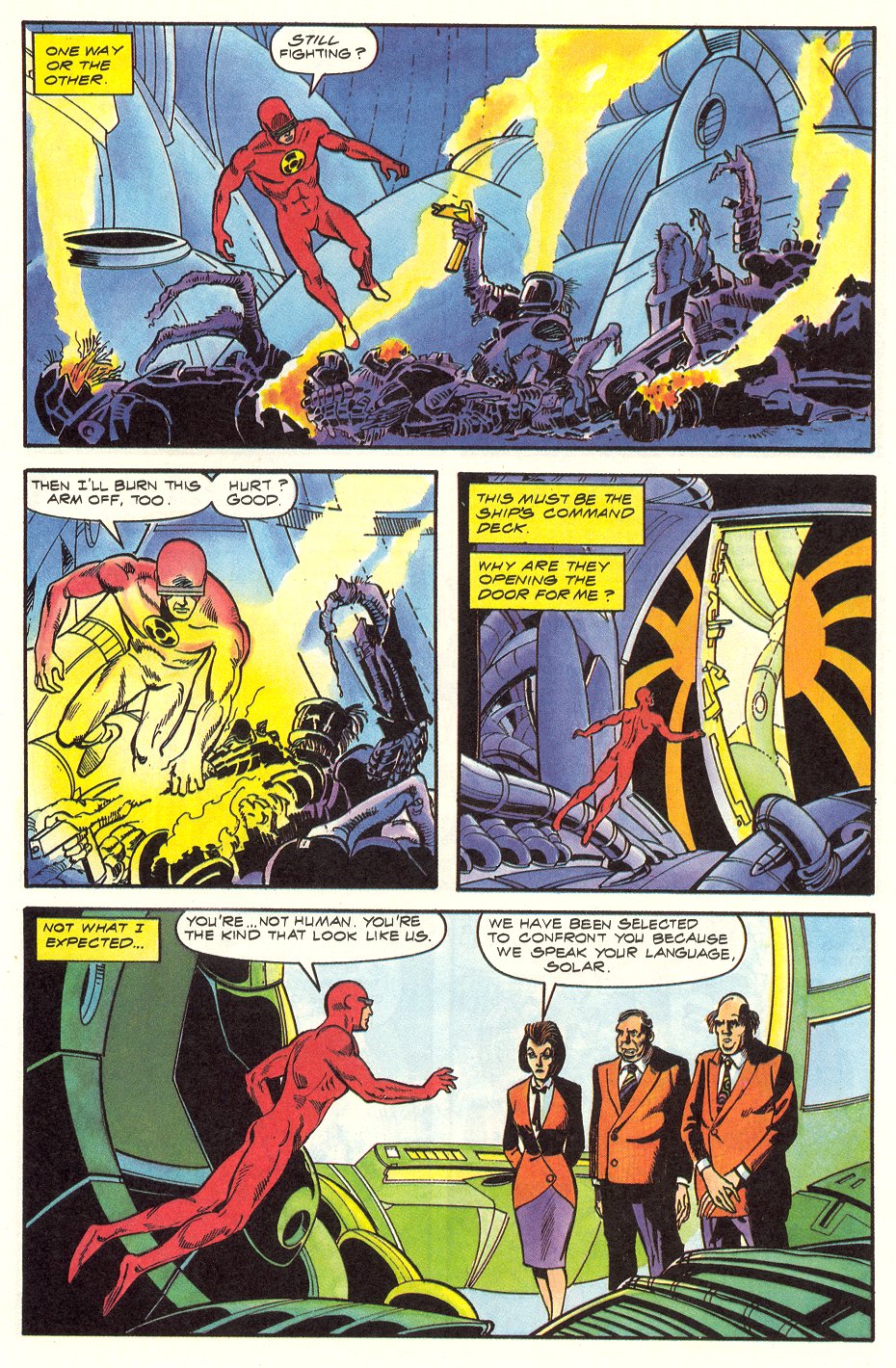 Read online Solar, Man of the Atom comic -  Issue #6 - 30