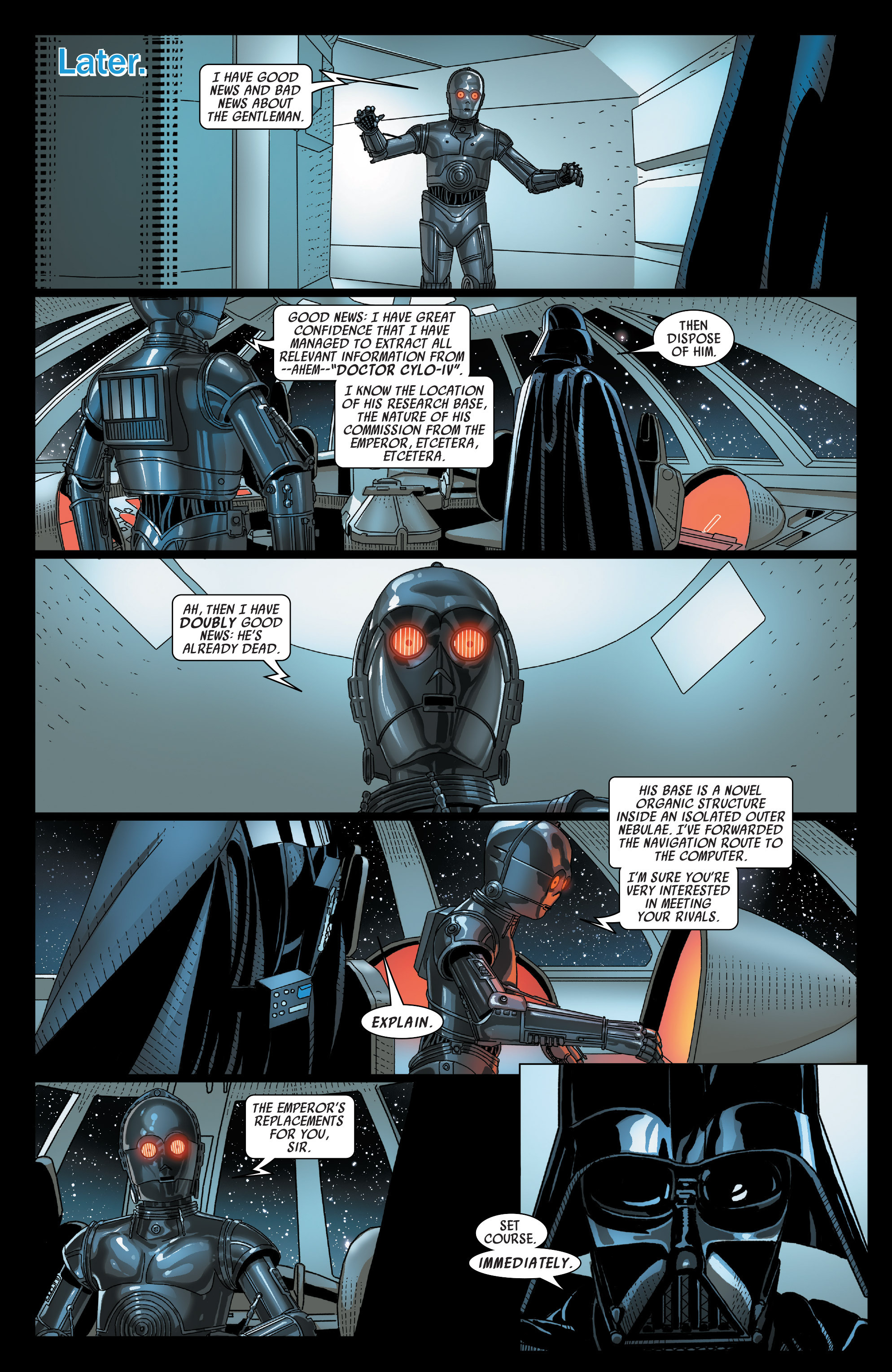 Read online Darth Vader comic -  Issue #4 - 22