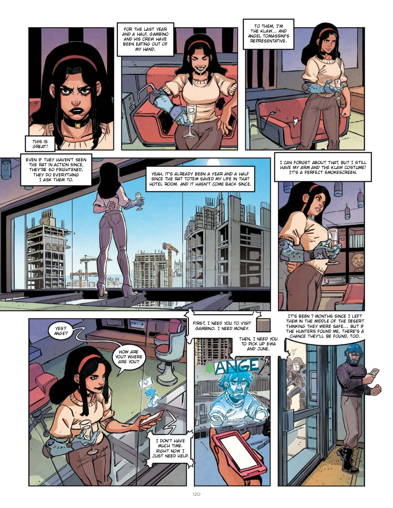 Read online Klaw comic -  Issue # TPB 4 - 118