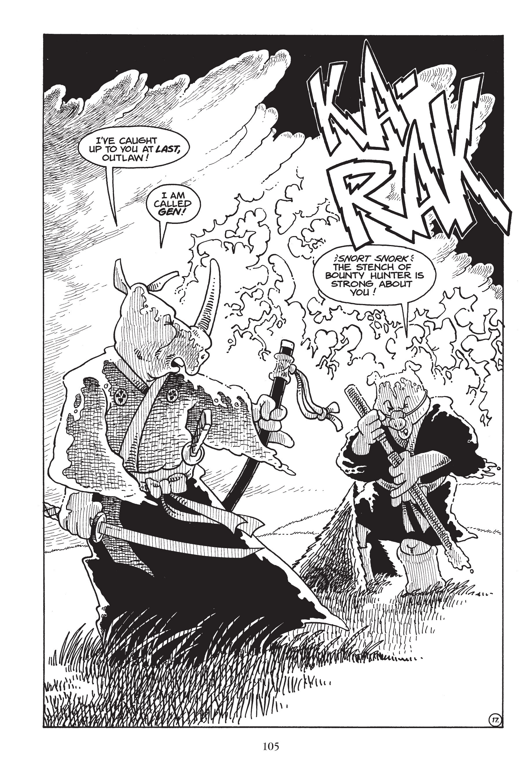 Read online Usagi Yojimbo (1987) comic -  Issue # _TPB 4 - 104