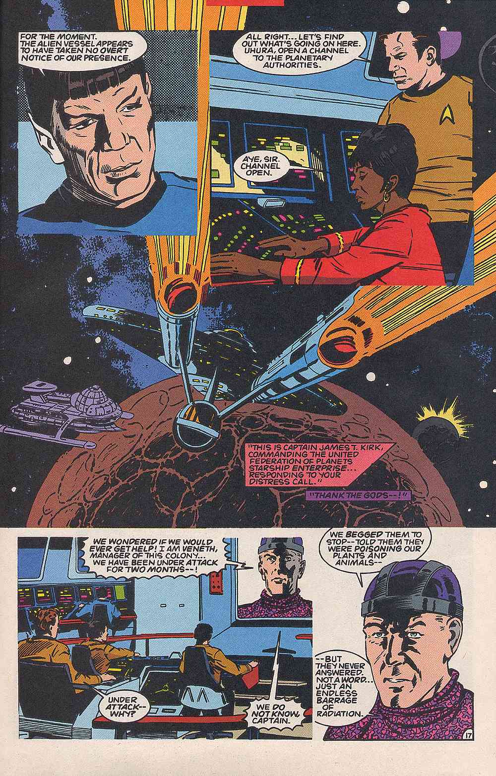 Read online Star Trek (1989) comic -  Issue #58 - 18