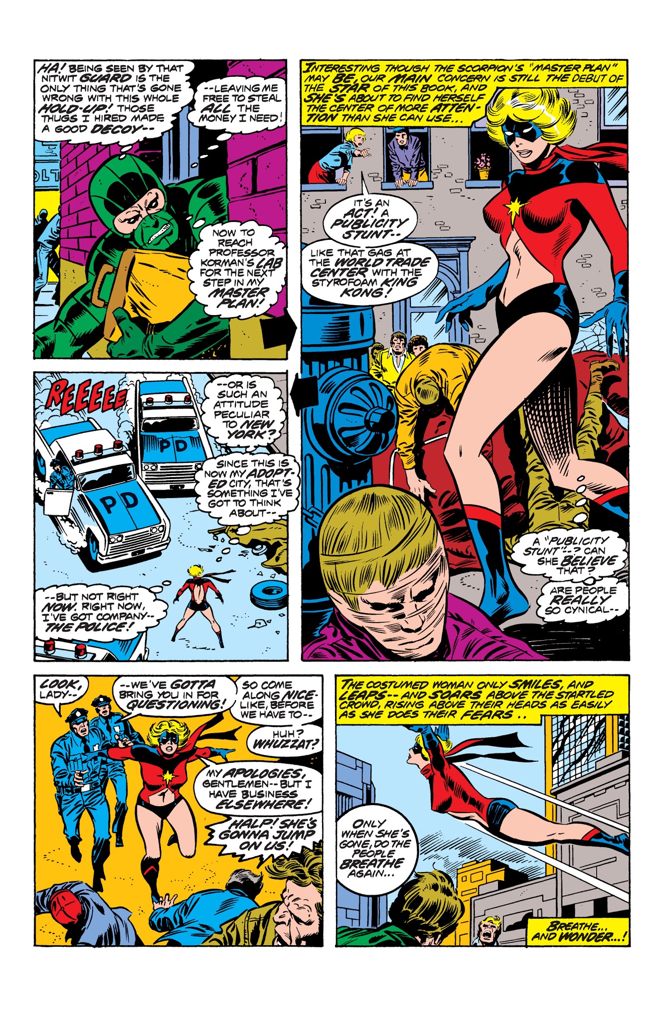 Read online Marvel Masterworks: Ms. Marvel comic -  Issue # TPB 1 - 11