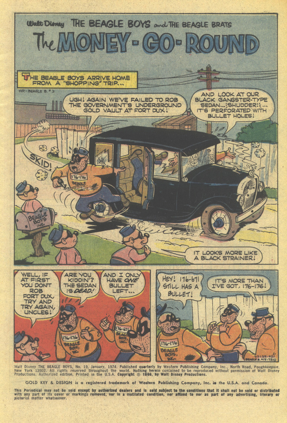 Read online Walt Disney THE BEAGLE BOYS comic -  Issue #19 - 3