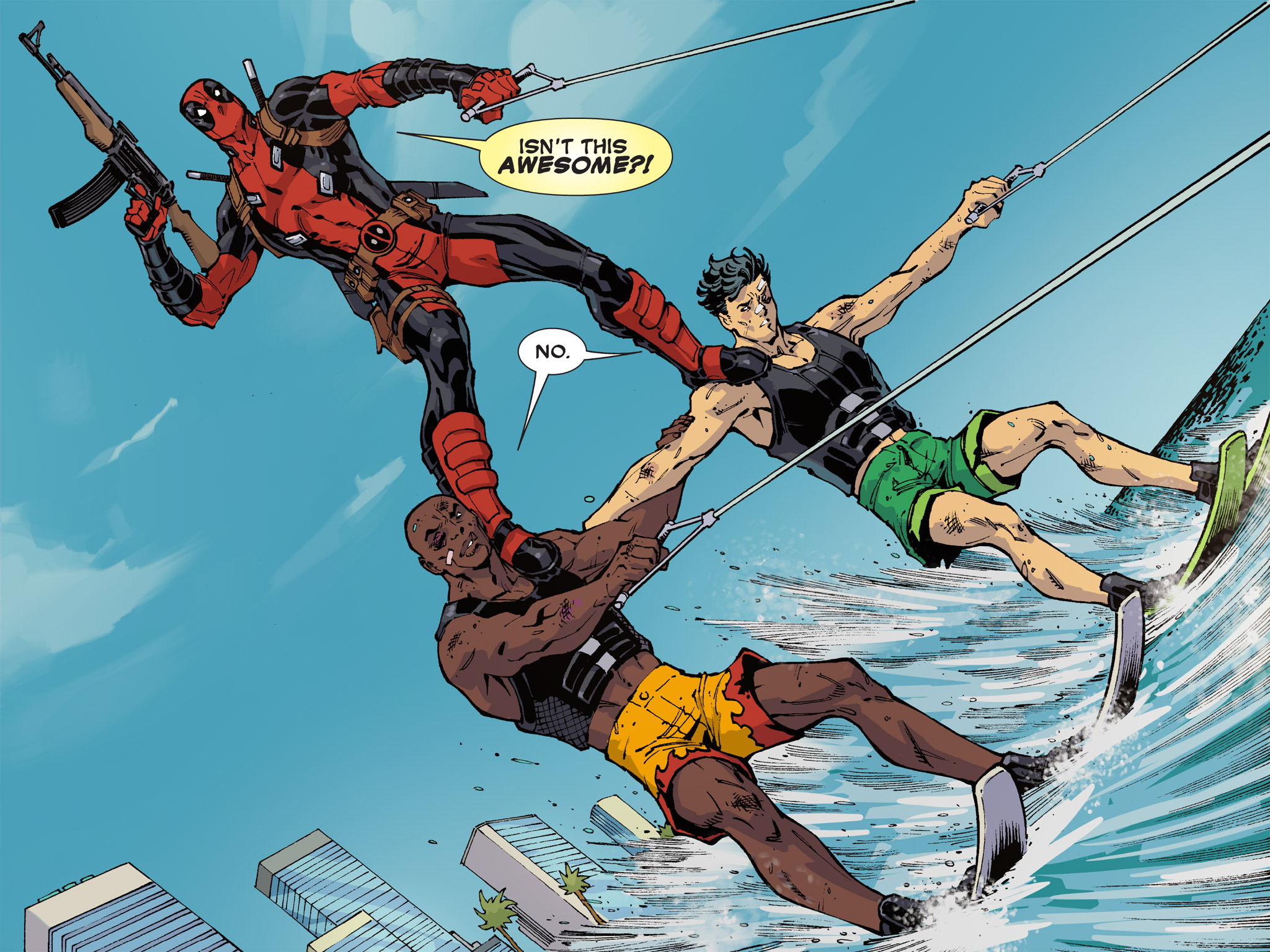 Read online Deadpool: Too Soon? Infinite Comic comic -  Issue #4 - 29