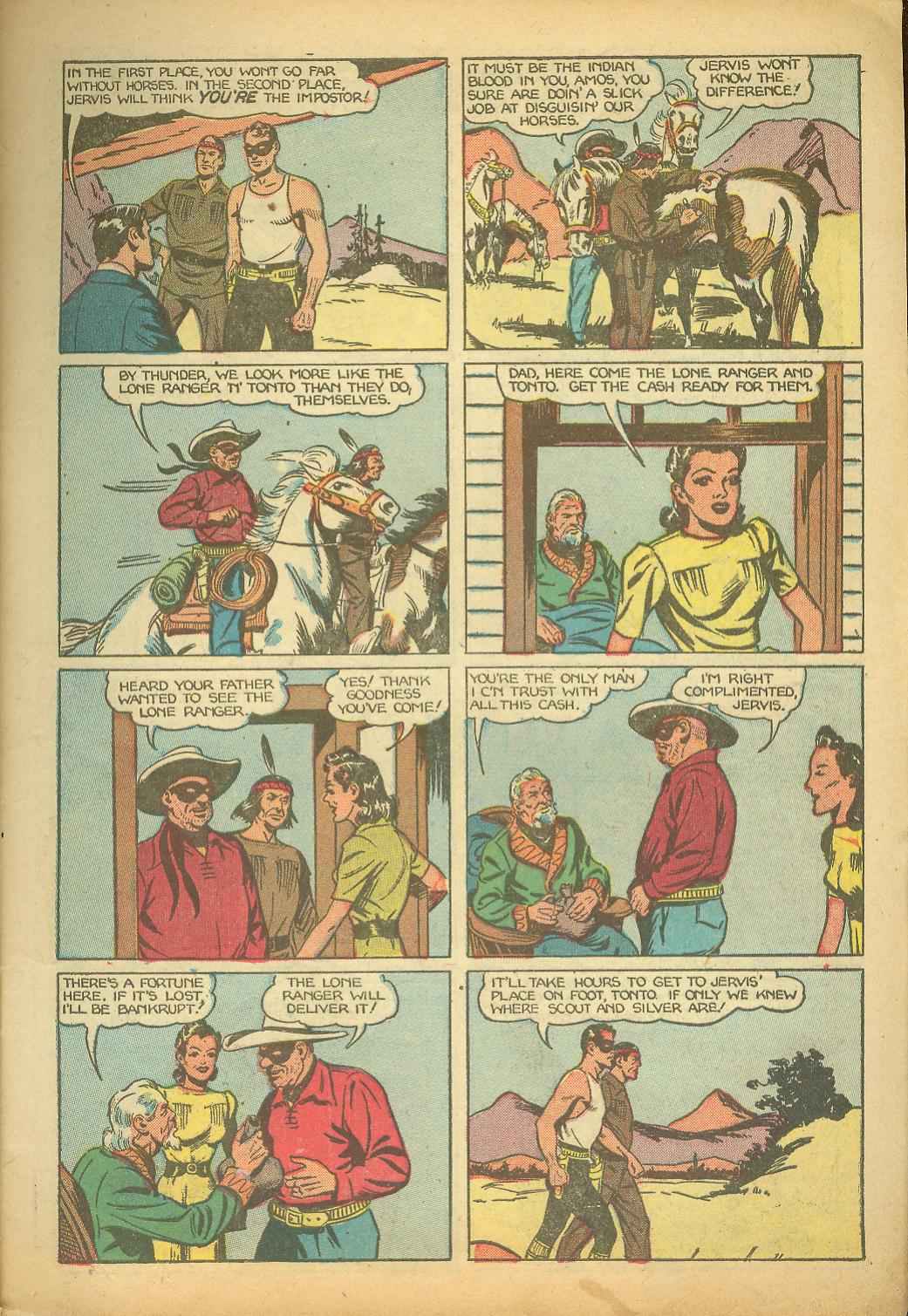 Read online The Lone Ranger (1948) comic -  Issue #4 - 9