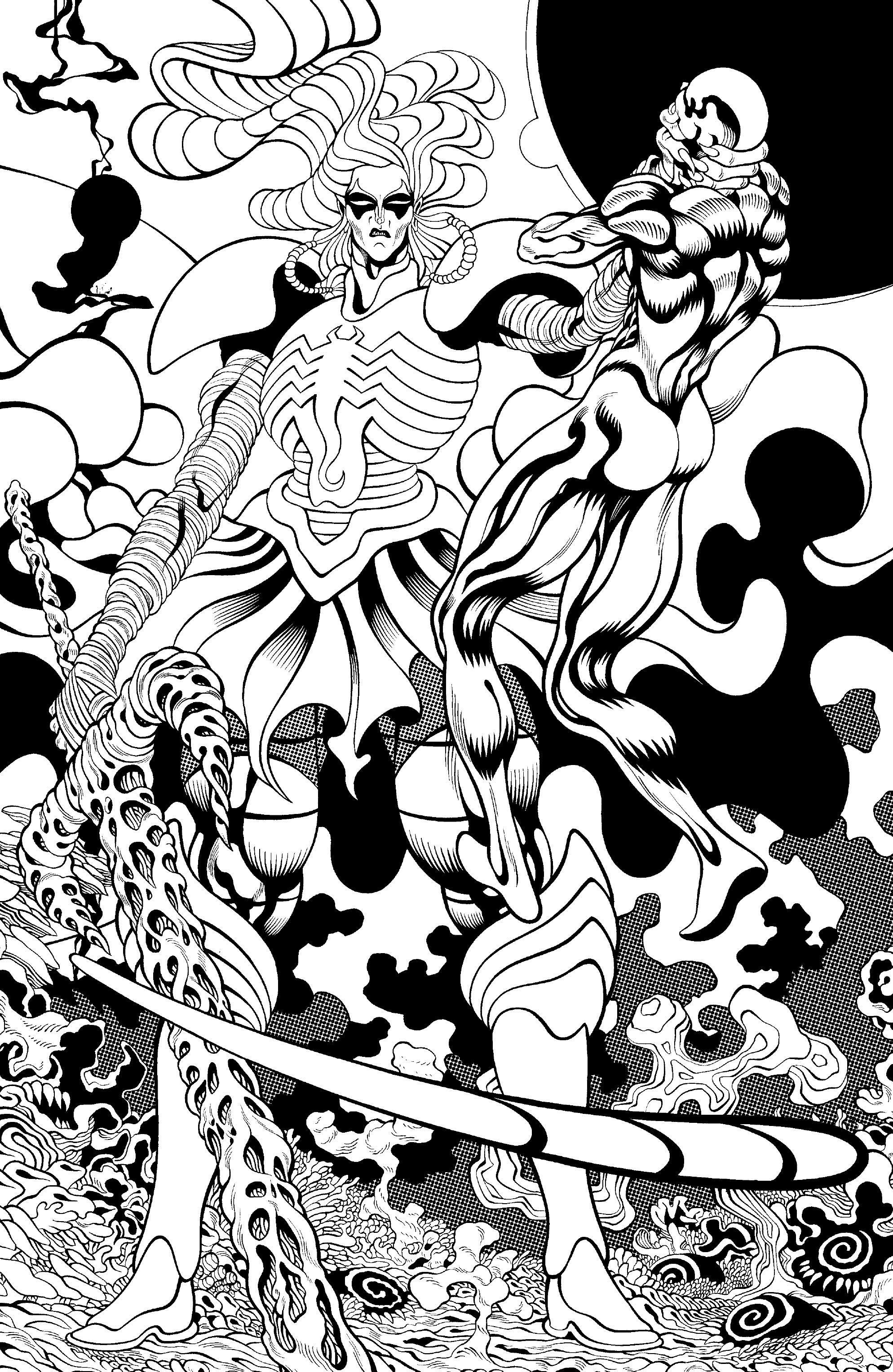 Read online Silver Surfer: Black comic -  Issue # _Director_s_Cut - 106