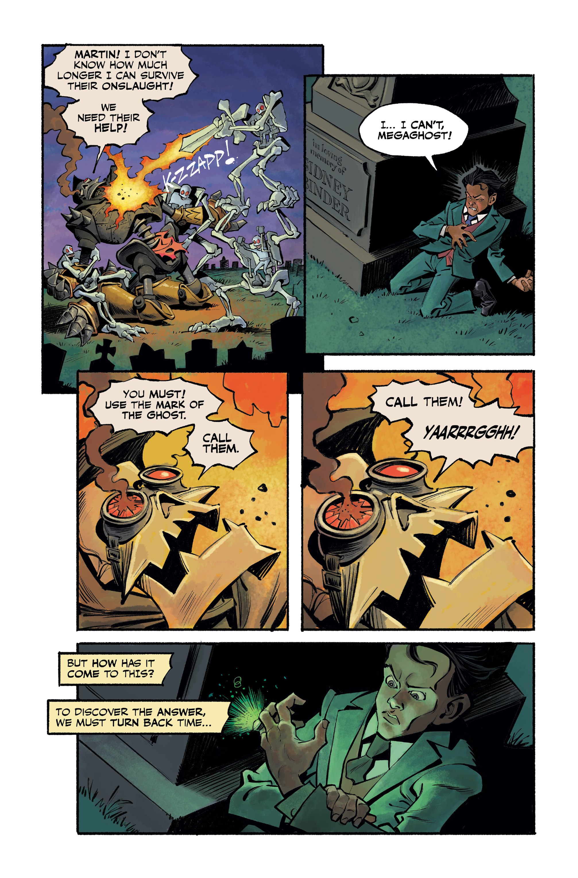 Read online MegaGhost comic -  Issue #3 - 4