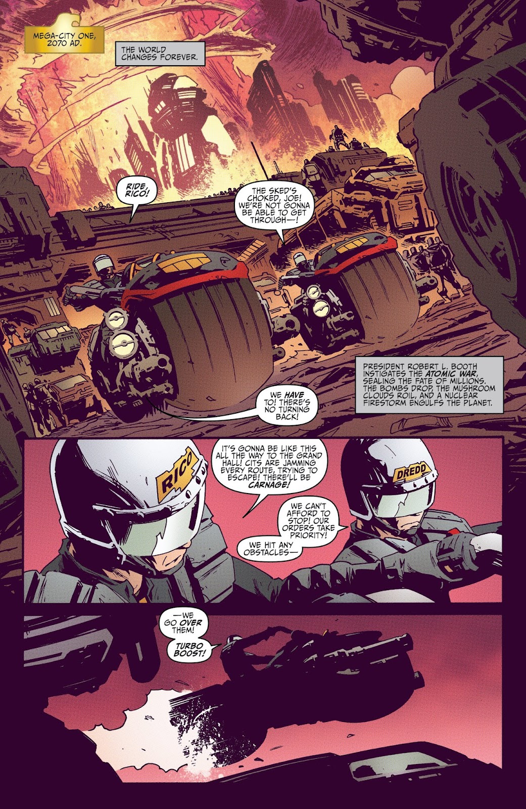 Judge Dredd: Year One issue 4 - Page 3