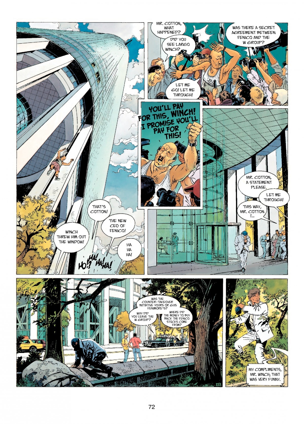 Read online Largo Winch comic -  Issue # TPB 2 - 71