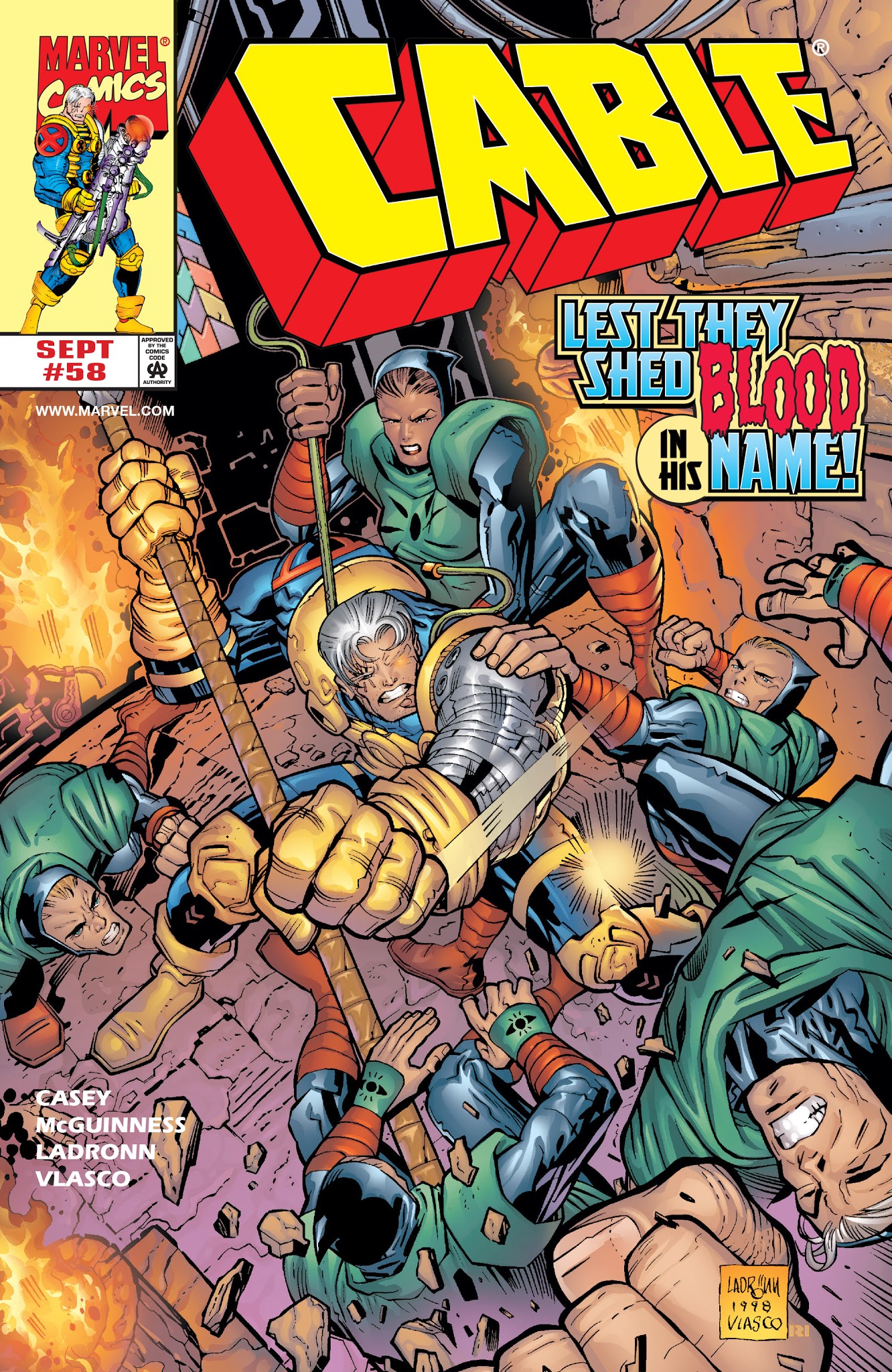 Read online Cable: The Hellfire Hunt comic -  Issue # TPB - 402