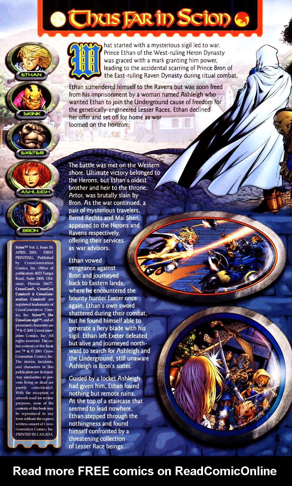 Read online Scion comic -  Issue #10 - 2