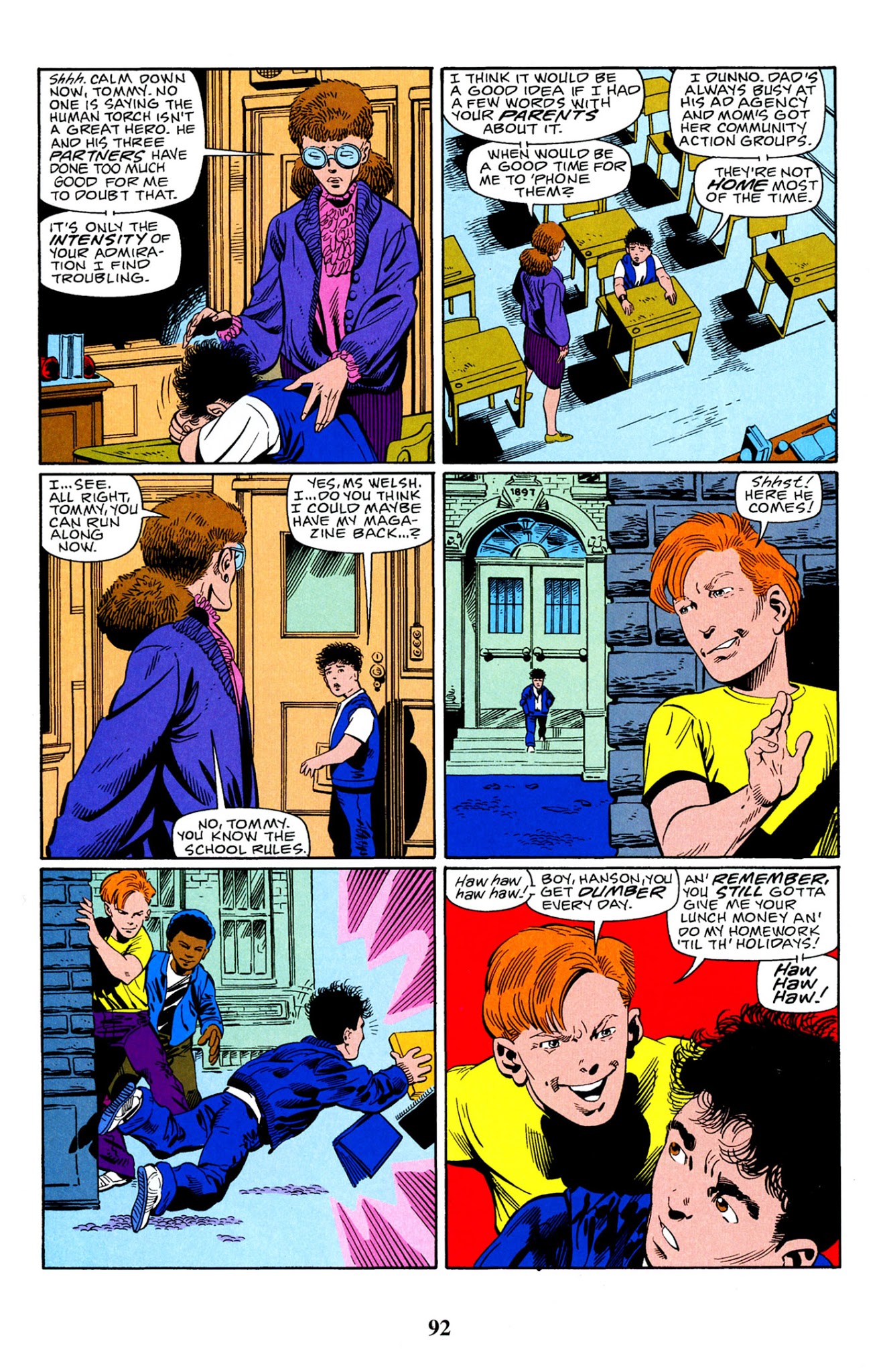 Read online Fantastic Four Visionaries: John Byrne comic -  Issue # TPB 7 - 93