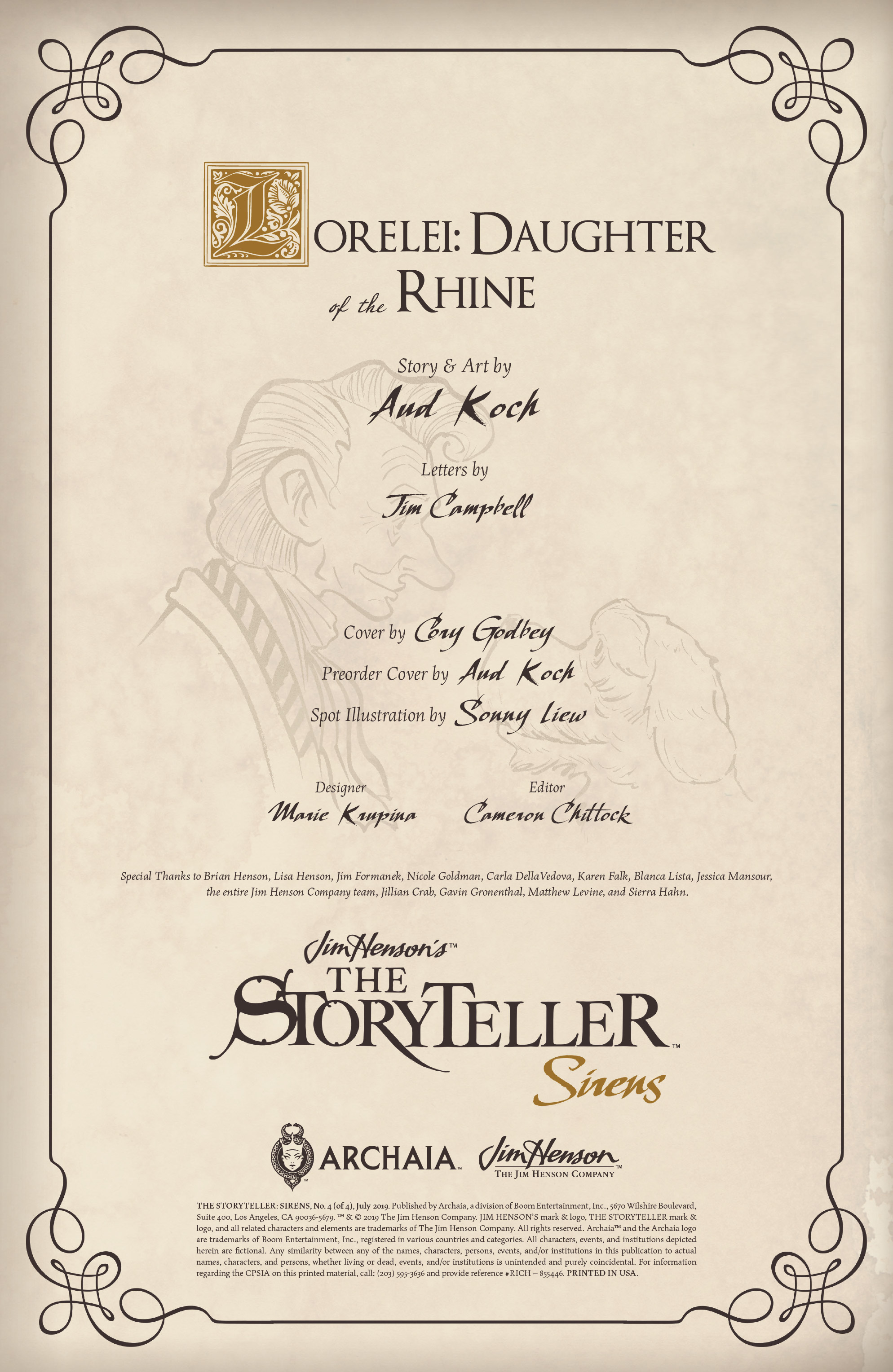 Read online Jim Henson's The Storyteller: Sirens comic -  Issue #4 - 2