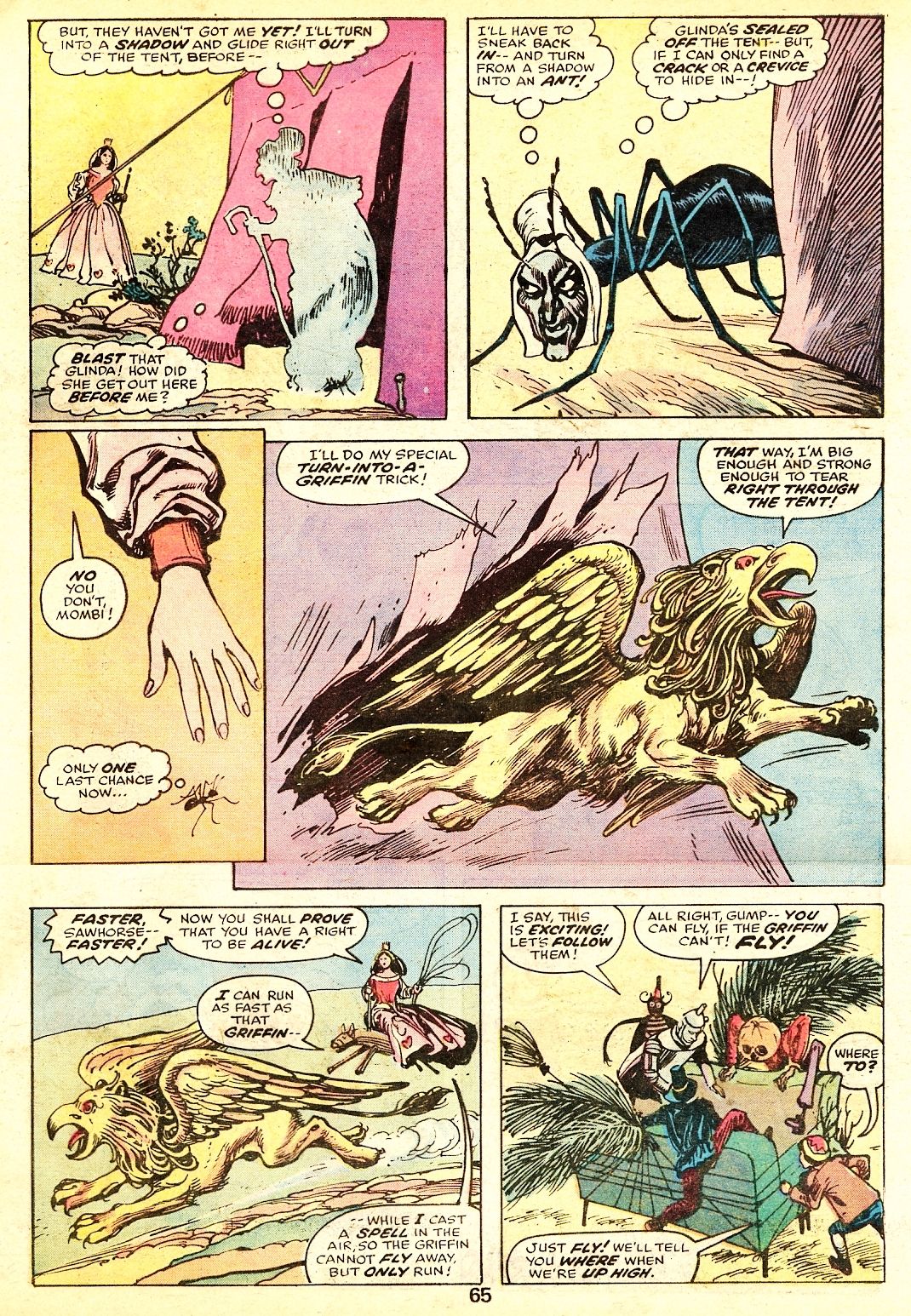 Read online Marvel Treasury of Oz comic -  Issue #1 - 64