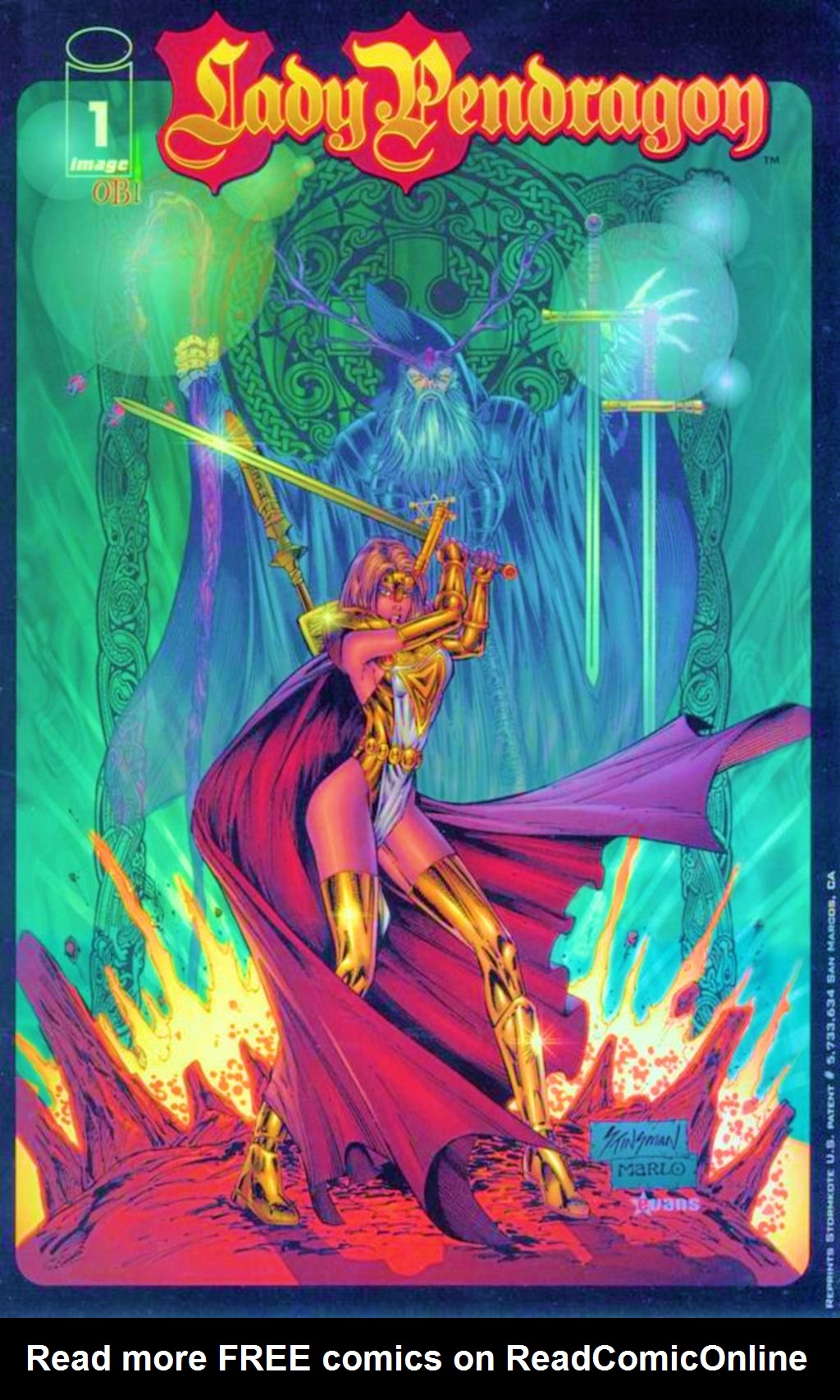Read online Lady Pendragon comic -  Issue #1 - 7