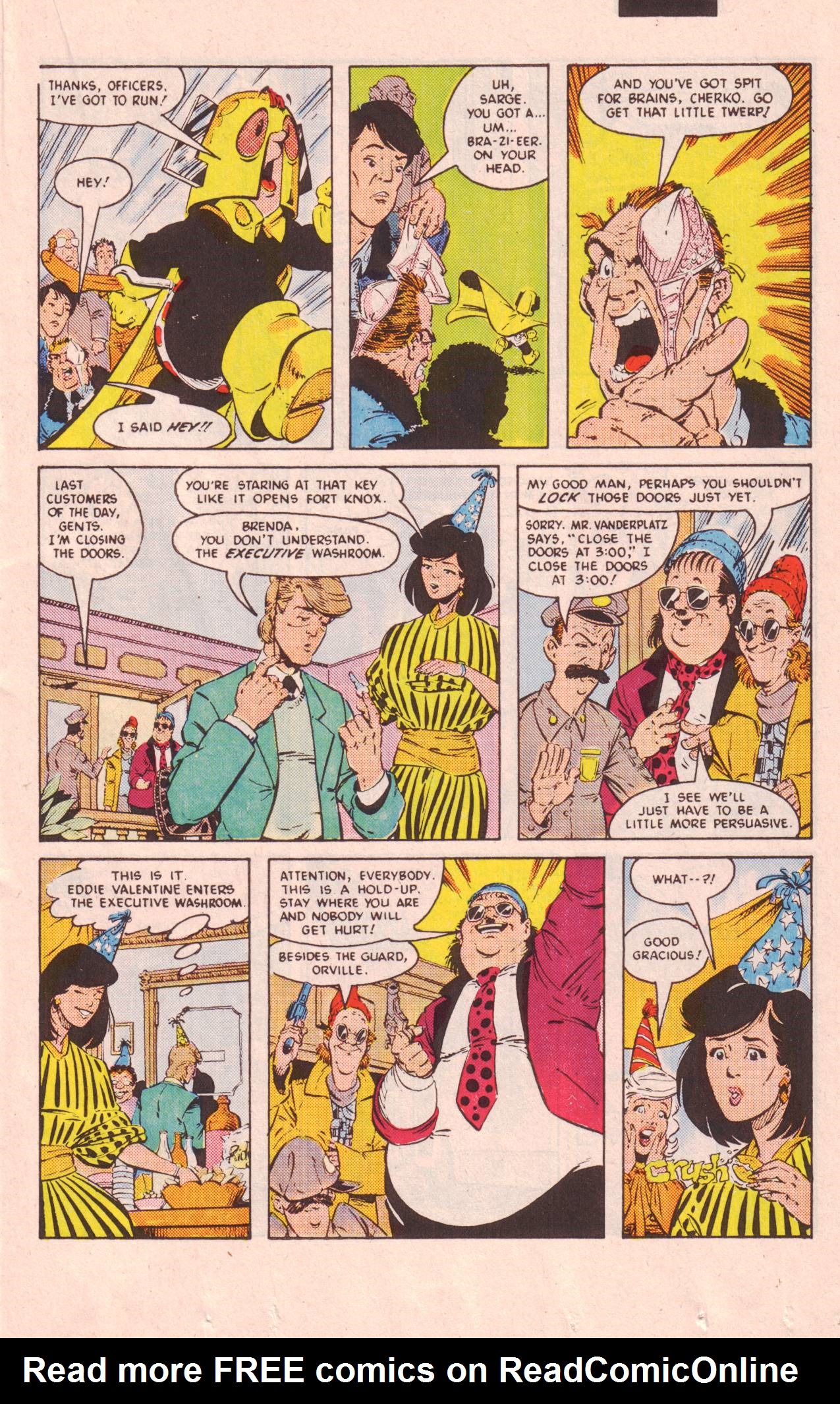 Read online 'Mazing Man comic -  Issue #9 - 10