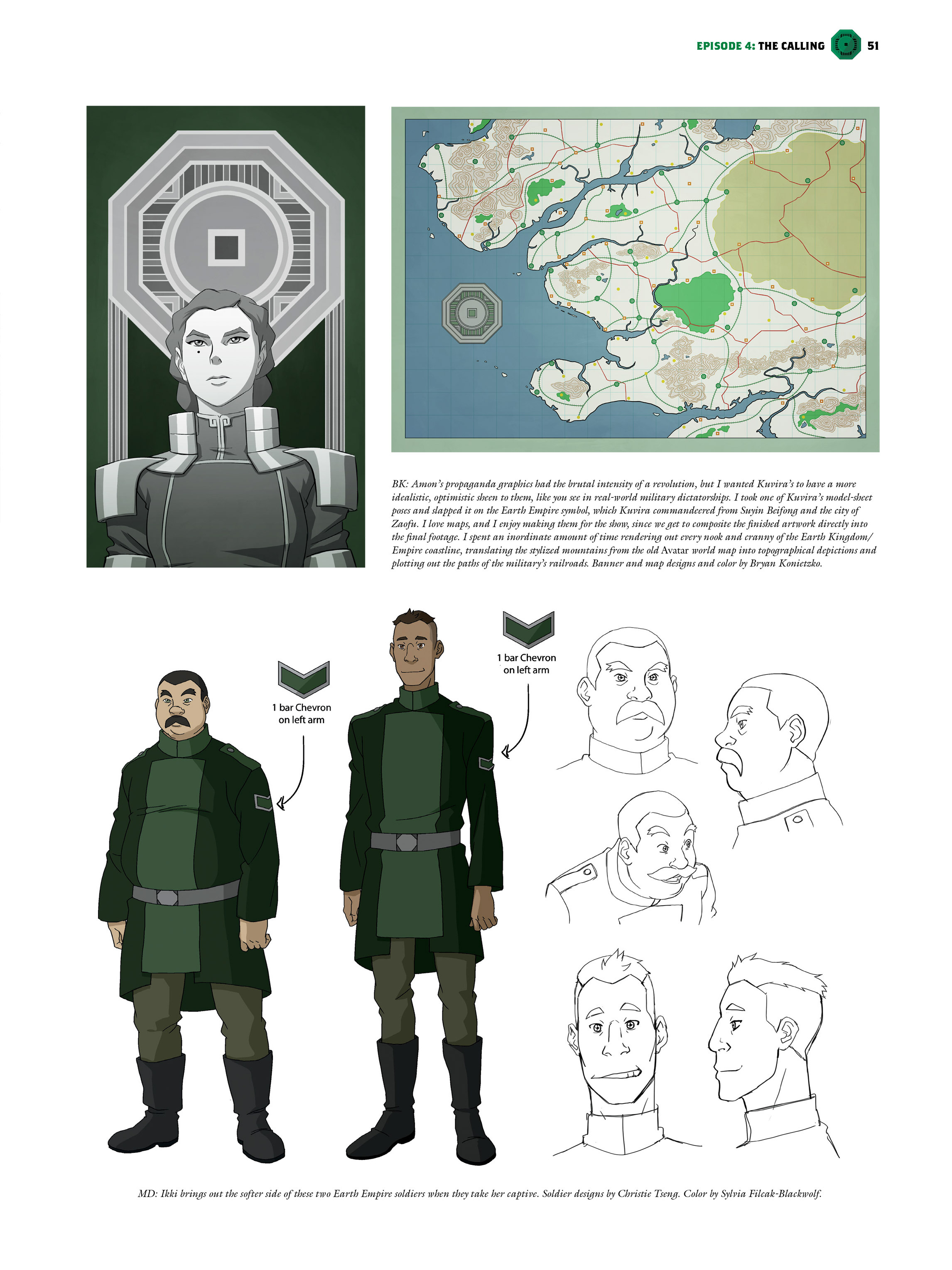 Read online The Legend of Korra: The Art of the Animated Series comic -  Issue # TPB 4 - 48