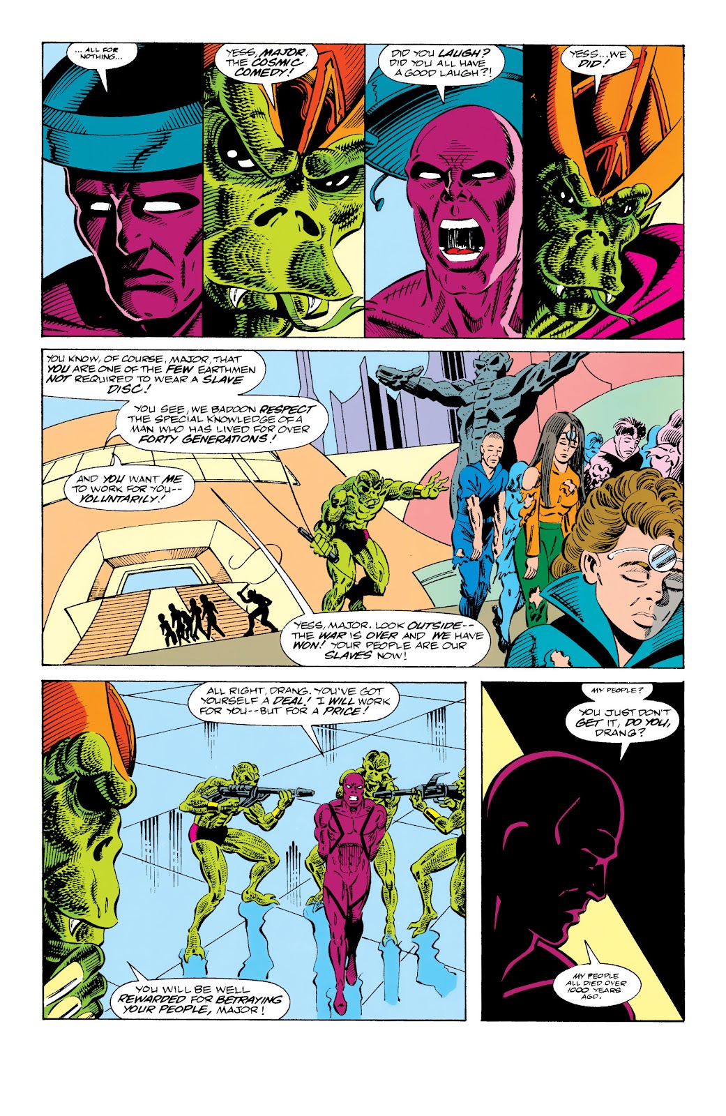 Guardians of the Galaxy (1990) issue TPB Guardians of the Galaxy by Jim Valentino 3 (Part 2) - Page 92