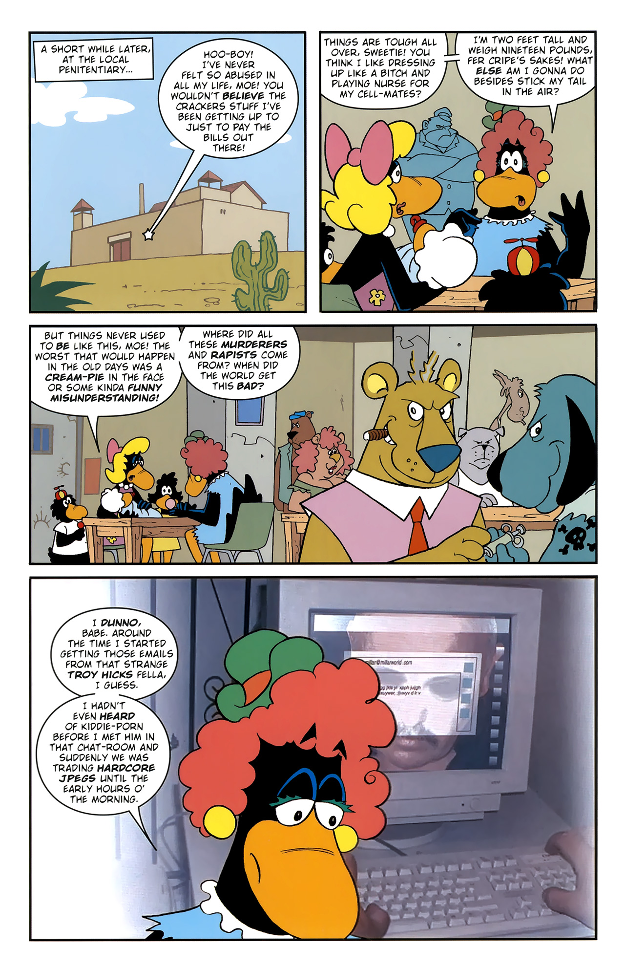 Read online Mark Millar's The Unfunnies comic -  Issue #1 - 15